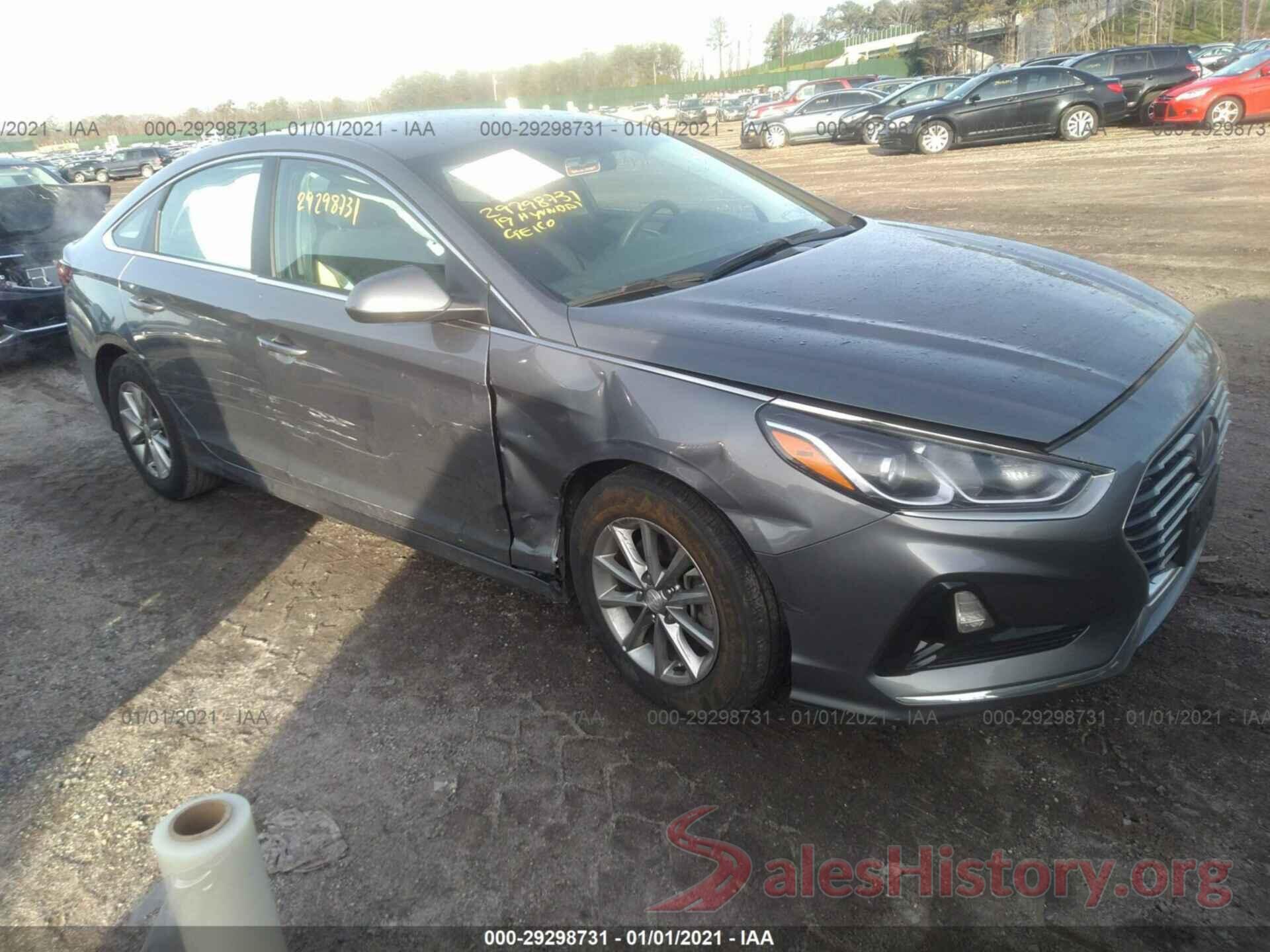 5NPE24AF2KH760480 2019 HYUNDAI SONATA