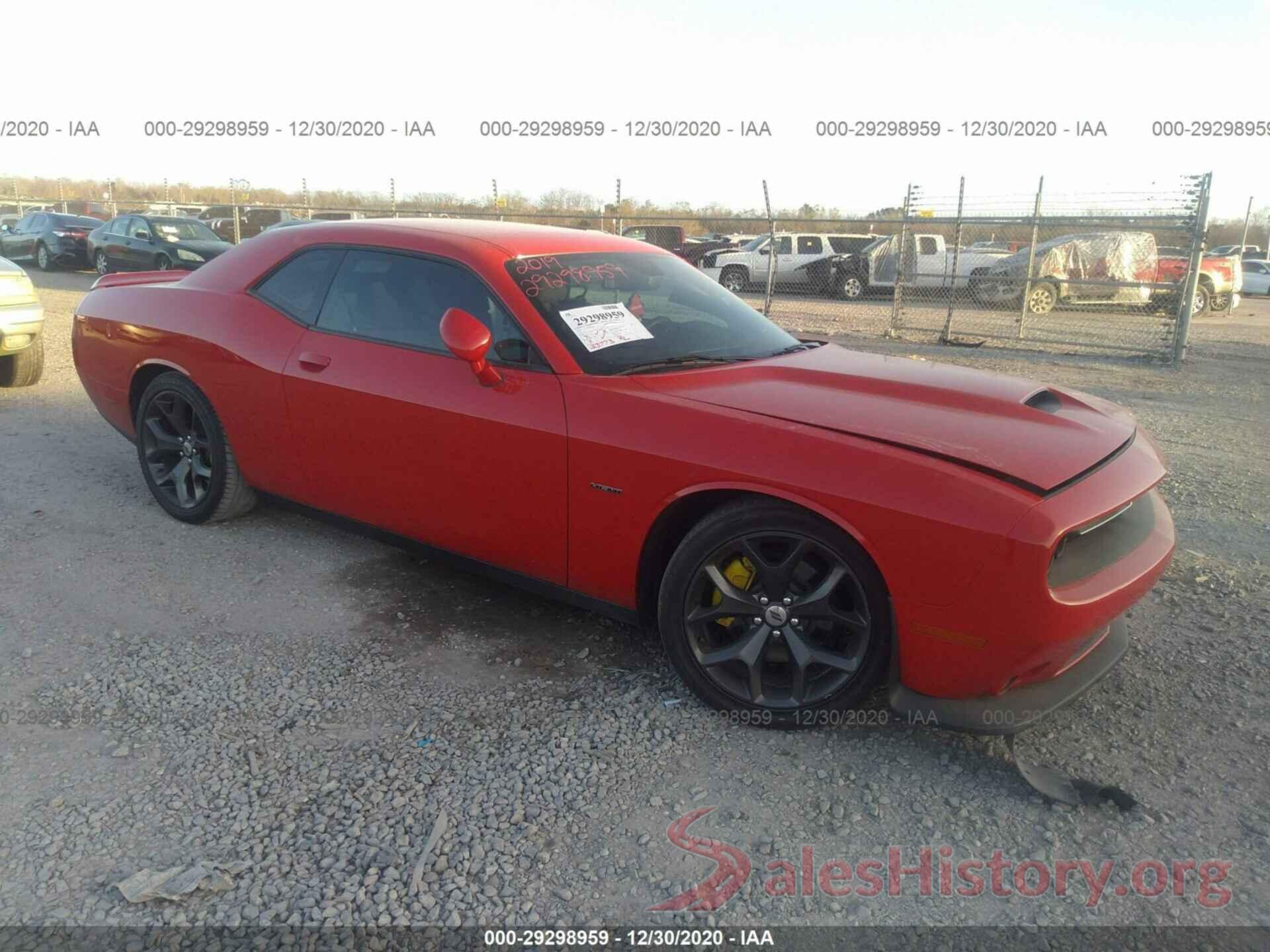 2C3CDZBT5KH616244 2019 DODGE CHALLENGER