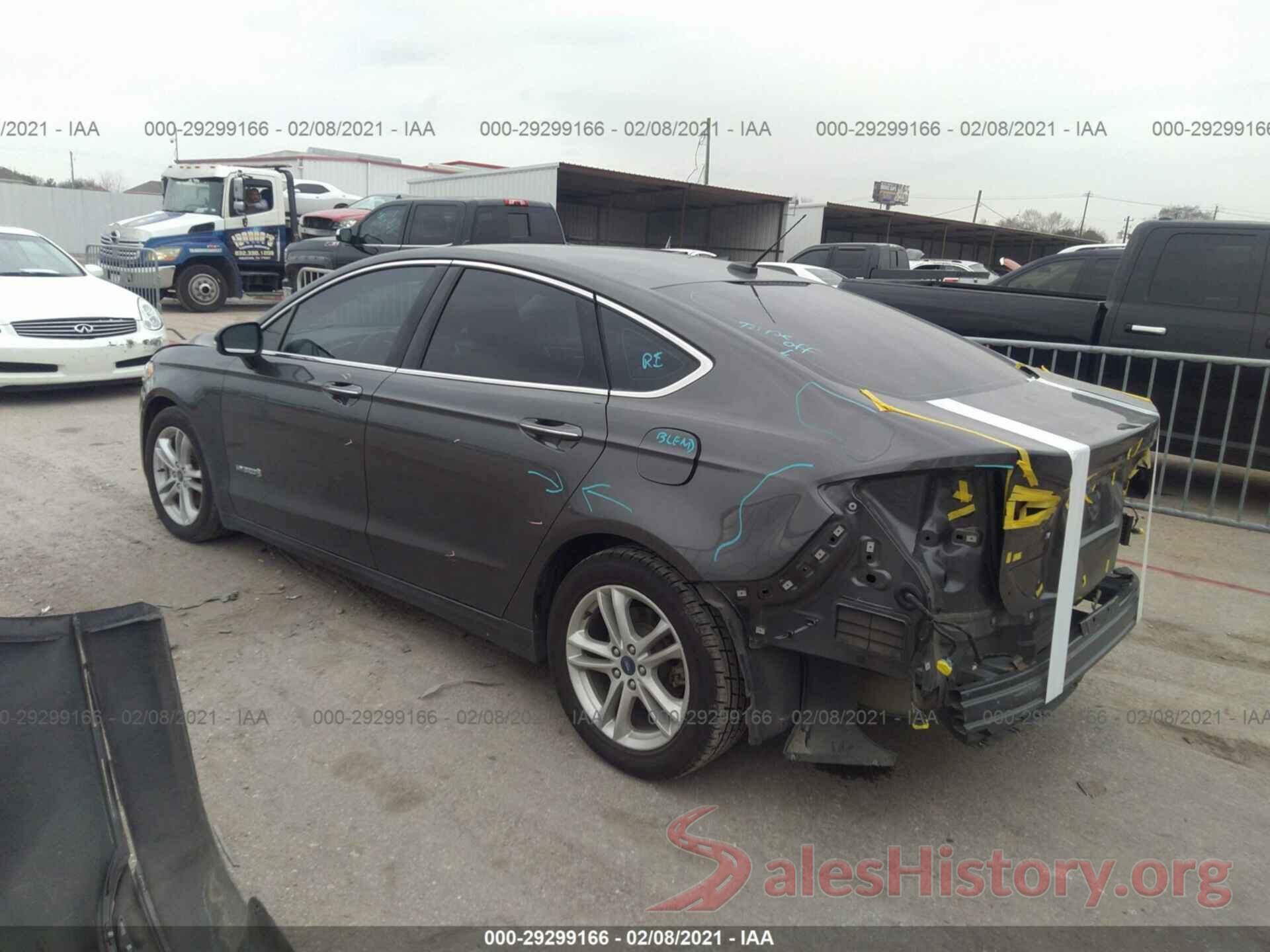 3FA6P0LU5JR234968 2018 FORD FUSION HYBRID