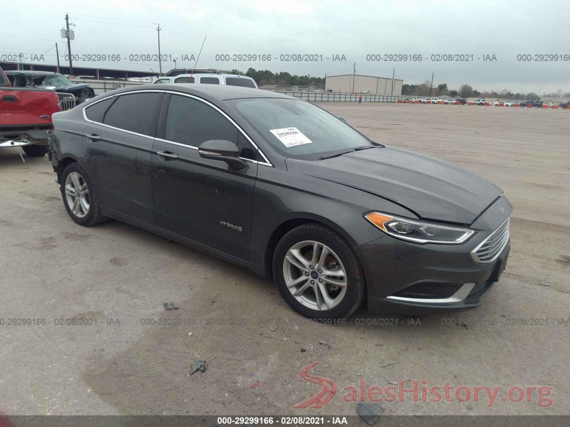 3FA6P0LU5JR234968 2018 FORD FUSION HYBRID