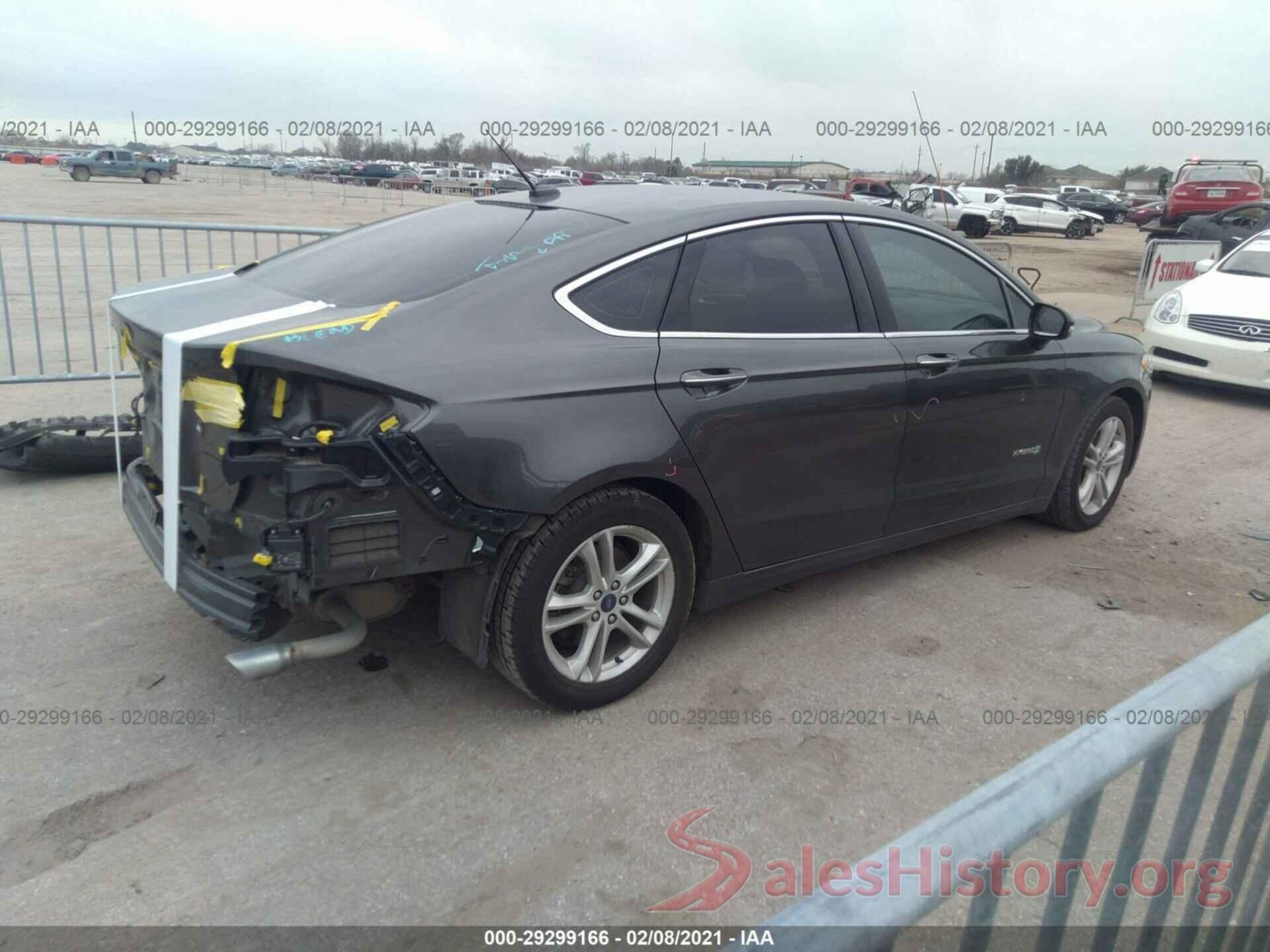 3FA6P0LU5JR234968 2018 FORD FUSION HYBRID