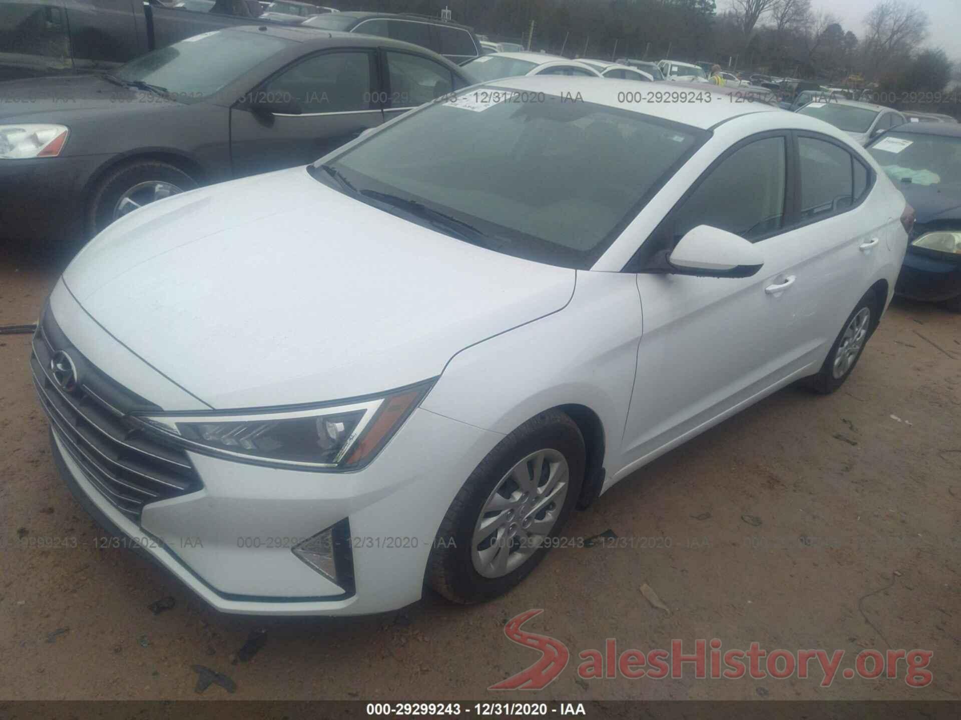 5NPD74LF7LH500409 2020 HYUNDAI ELANTRA