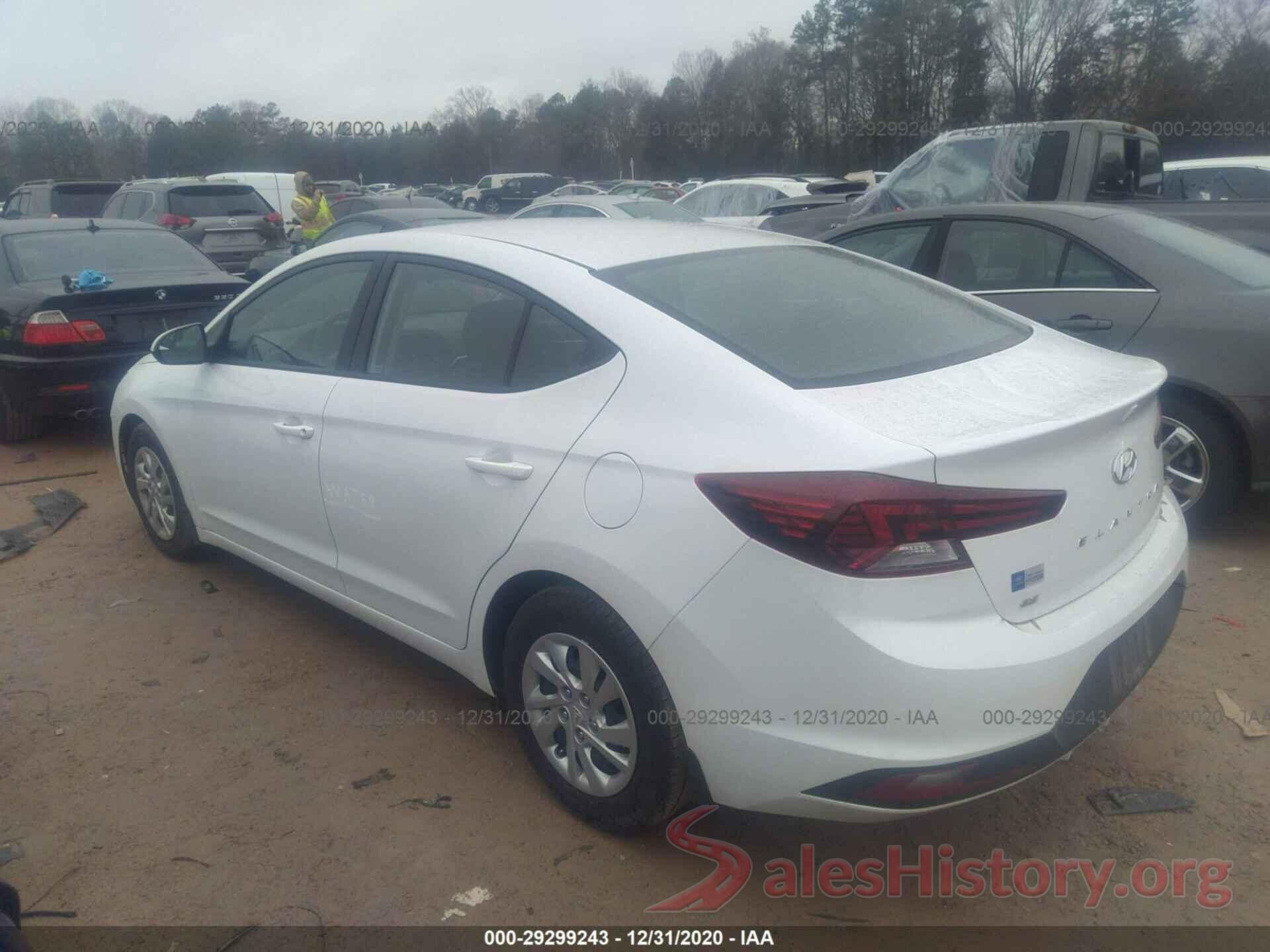 5NPD74LF7LH500409 2020 HYUNDAI ELANTRA