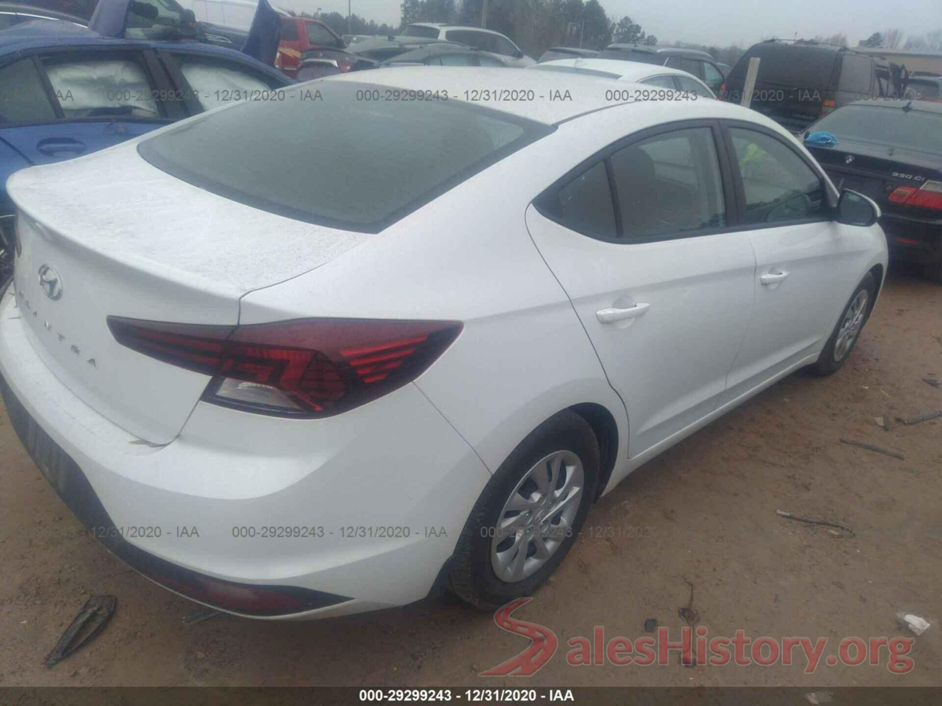 5NPD74LF7LH500409 2020 HYUNDAI ELANTRA