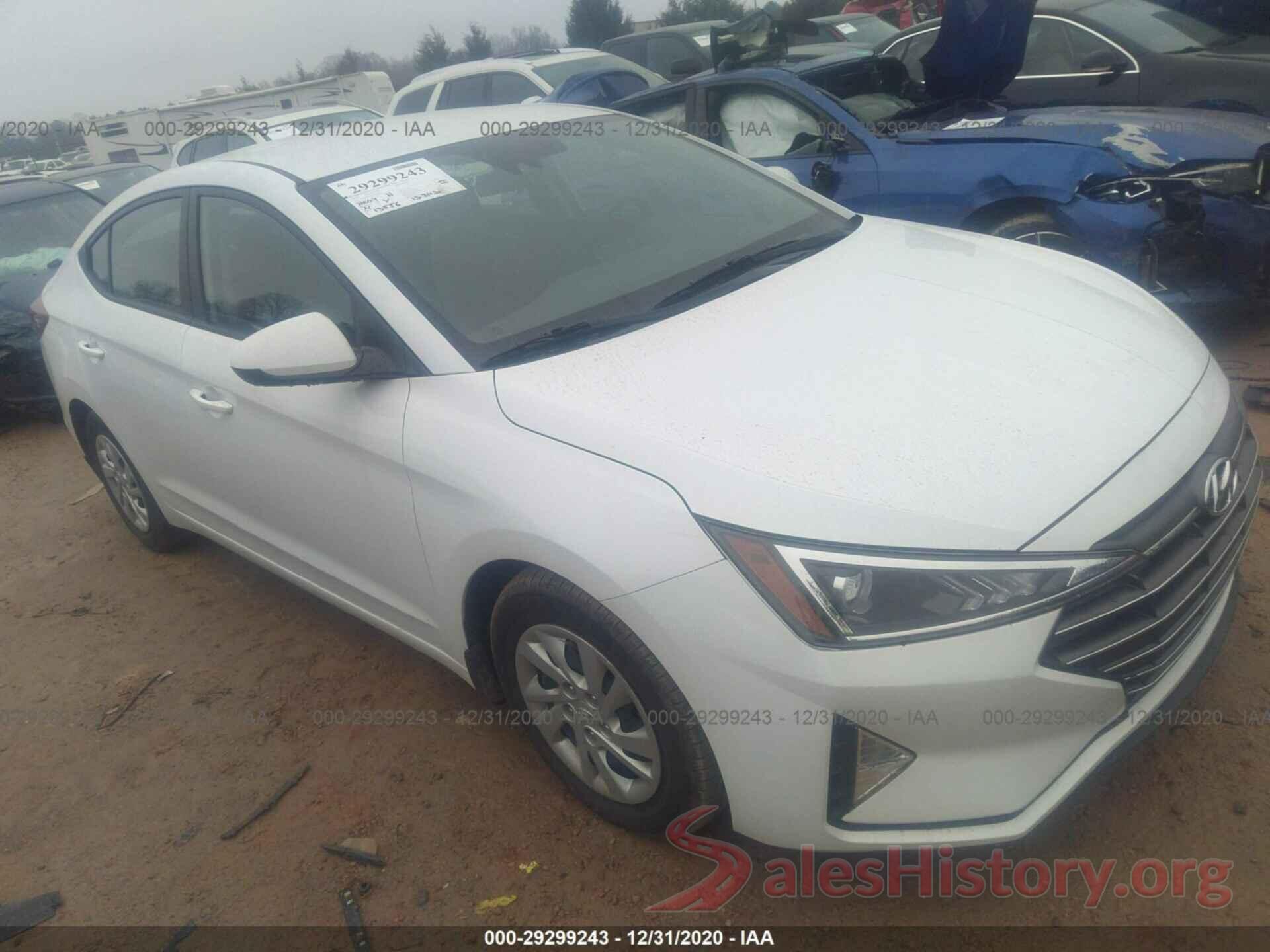 5NPD74LF7LH500409 2020 HYUNDAI ELANTRA