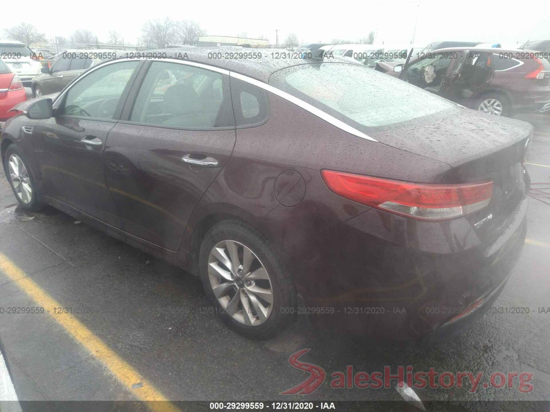 5XXGU4L33GG078636 2016 KIA OPTIMA