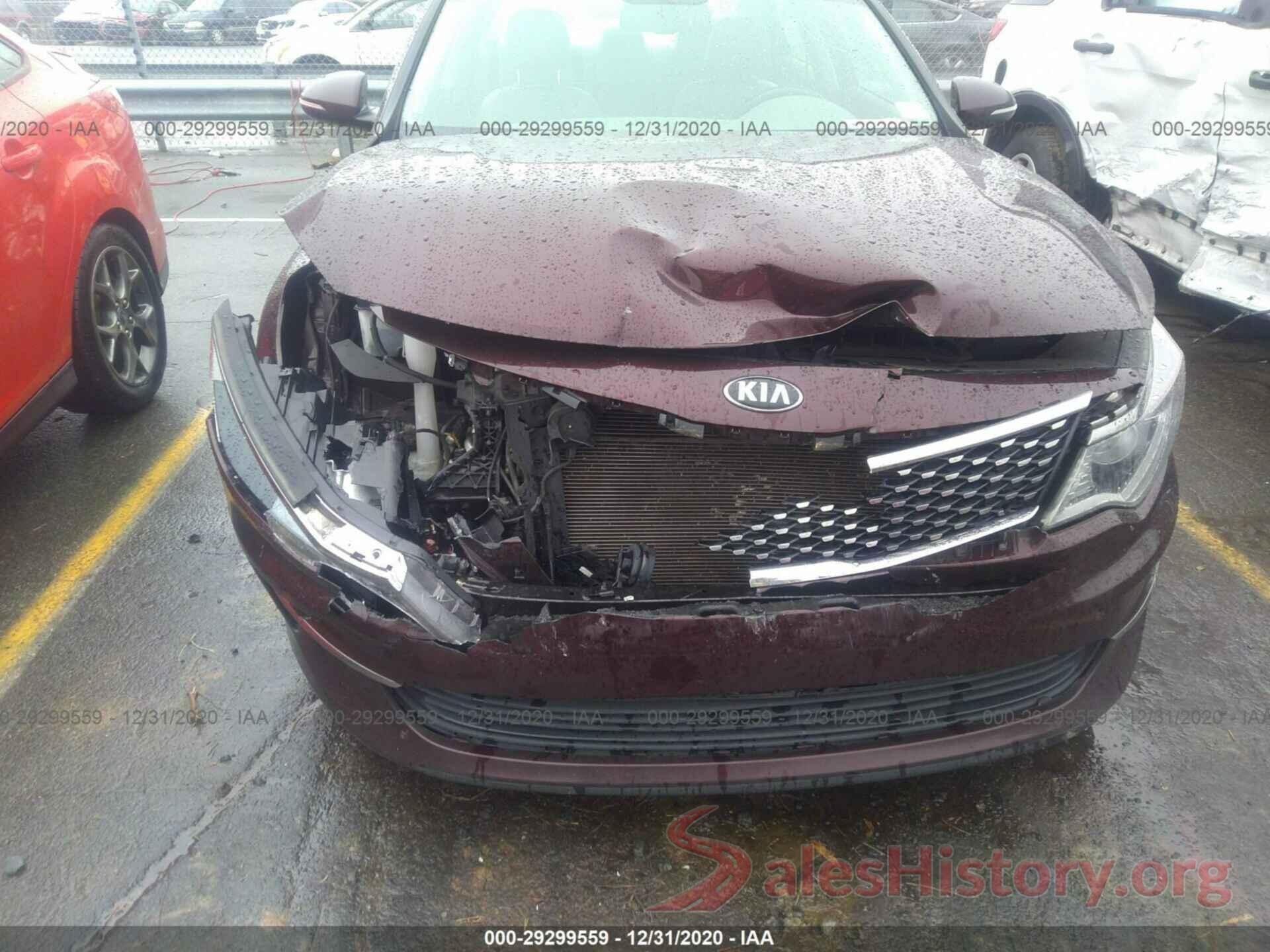 5XXGU4L33GG078636 2016 KIA OPTIMA