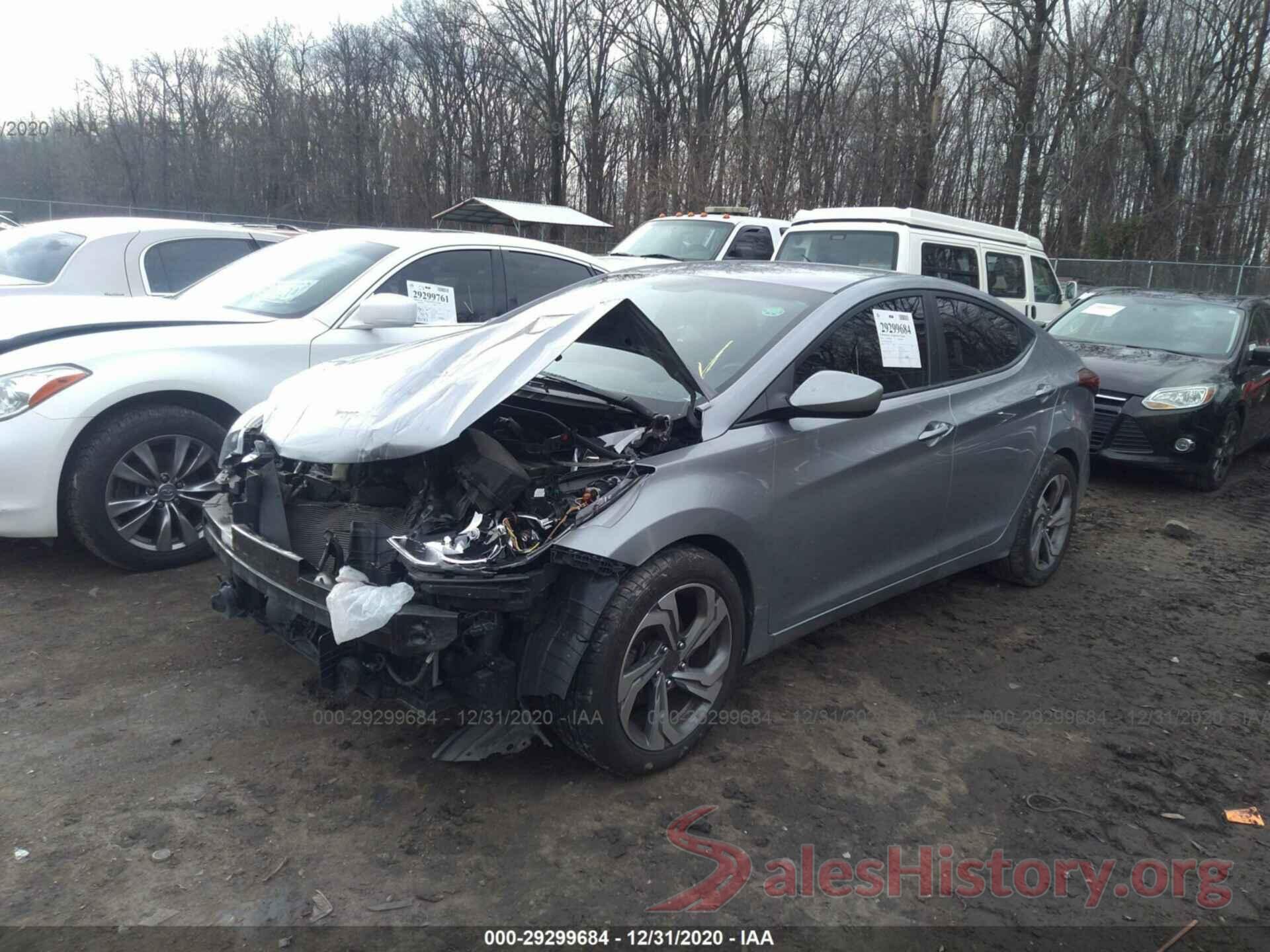 5NPDH4AE9GH740509 2016 HYUNDAI ELANTRA