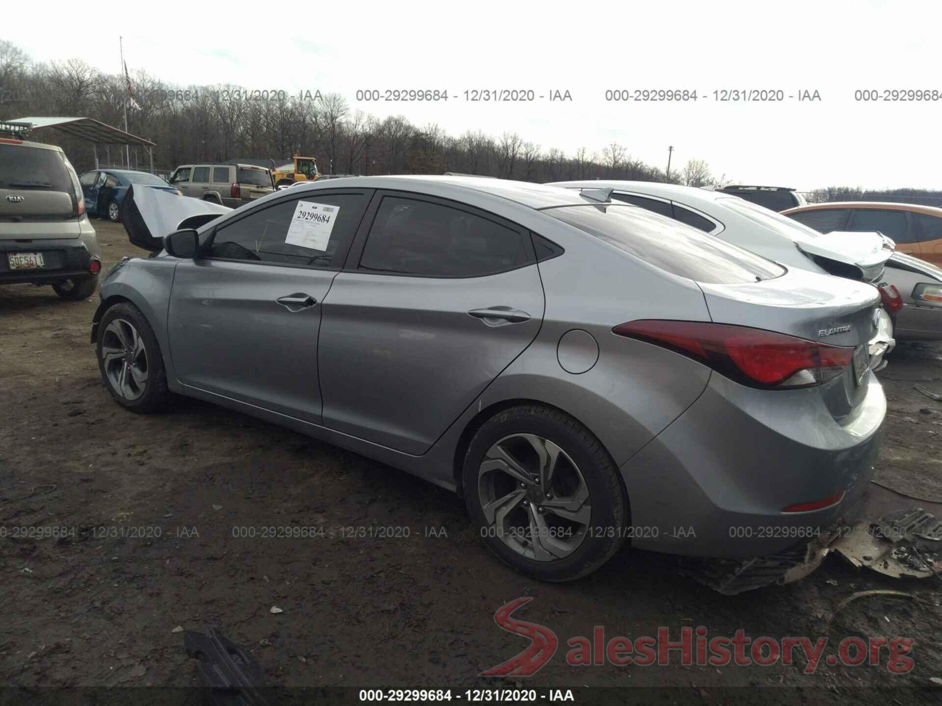 5NPDH4AE9GH740509 2016 HYUNDAI ELANTRA