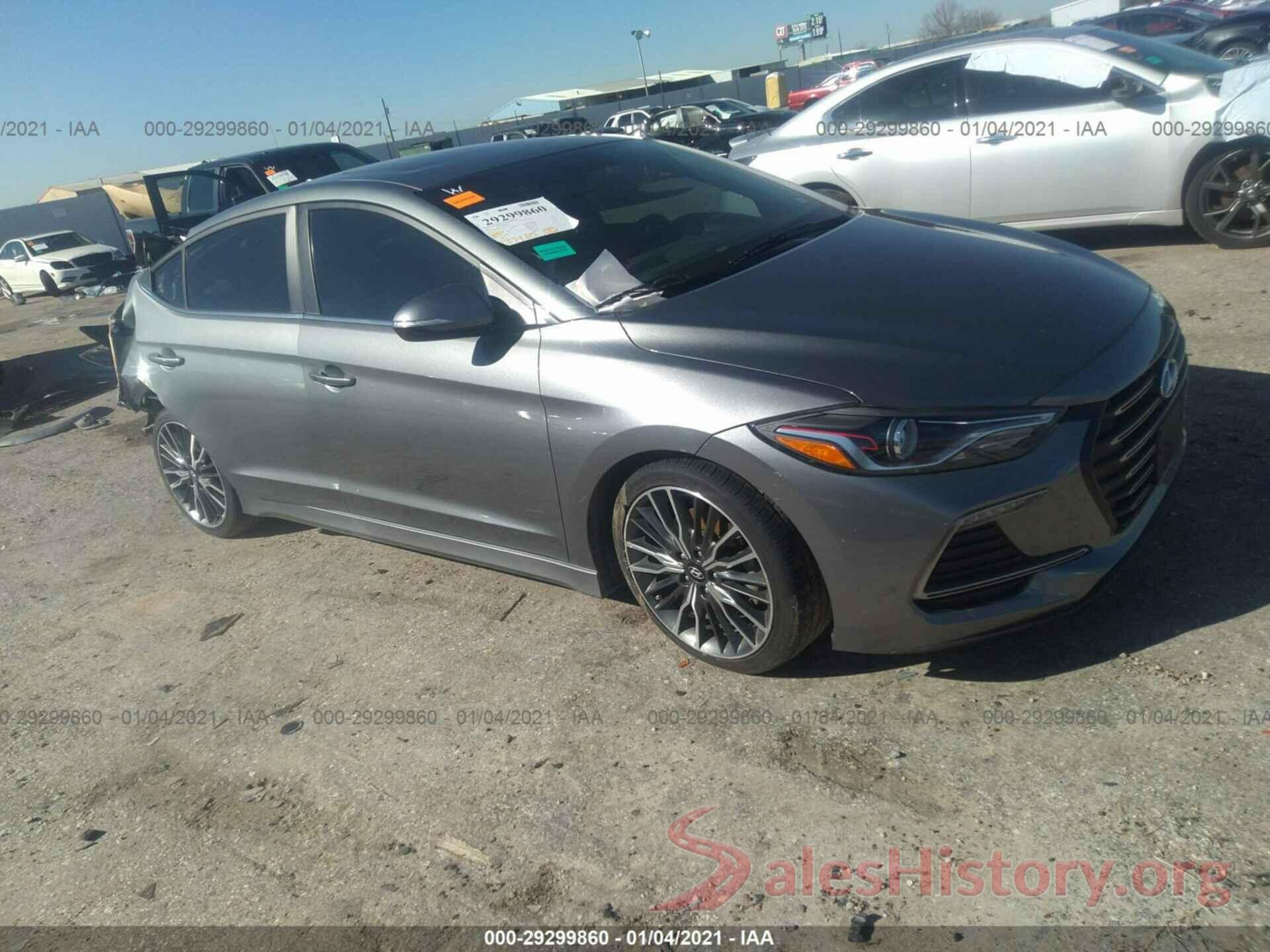 KMHD04LBXJU555128 2018 HYUNDAI ELANTRA