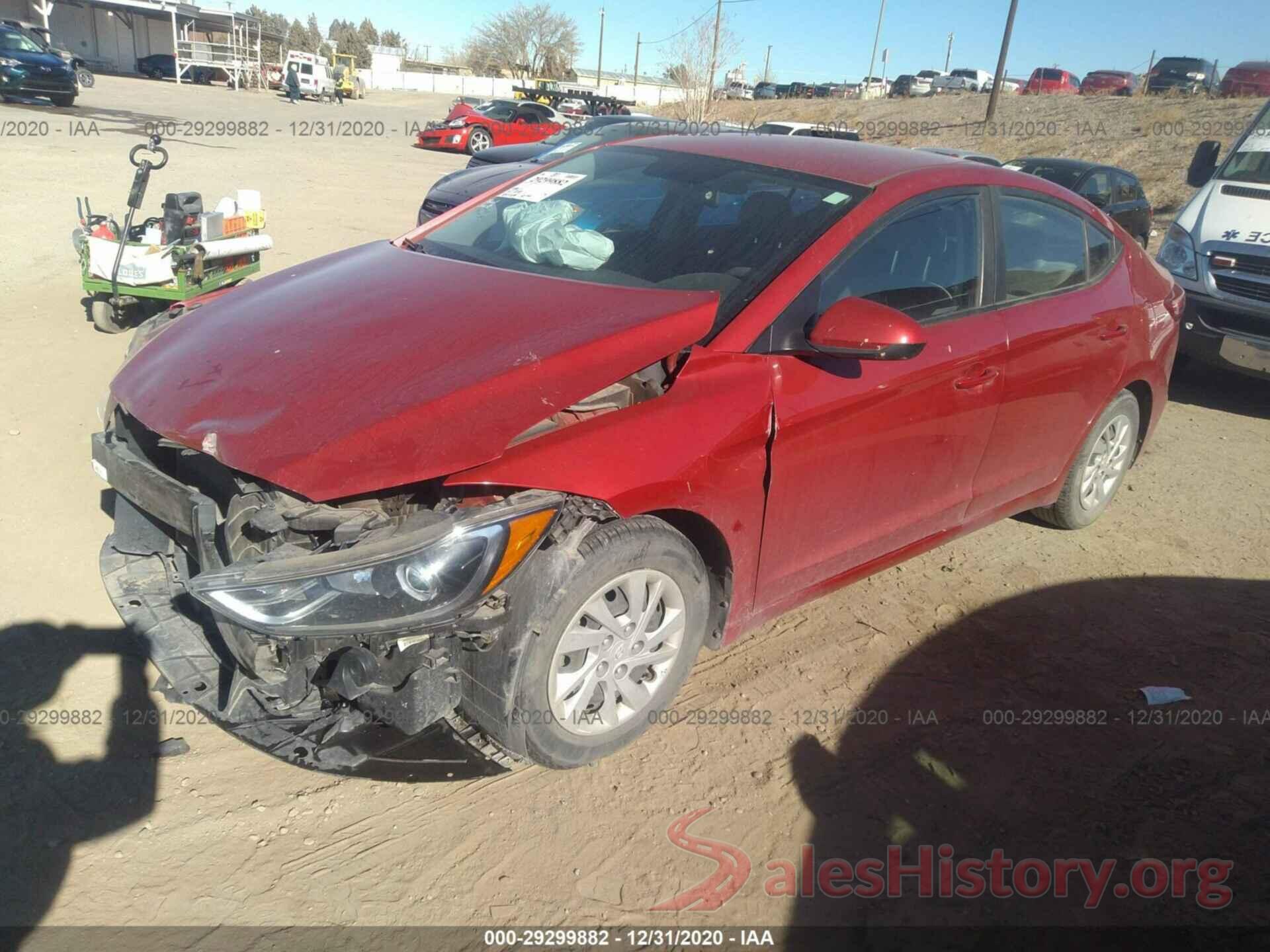 5NPD74LF8HH140302 2017 HYUNDAI ELANTRA