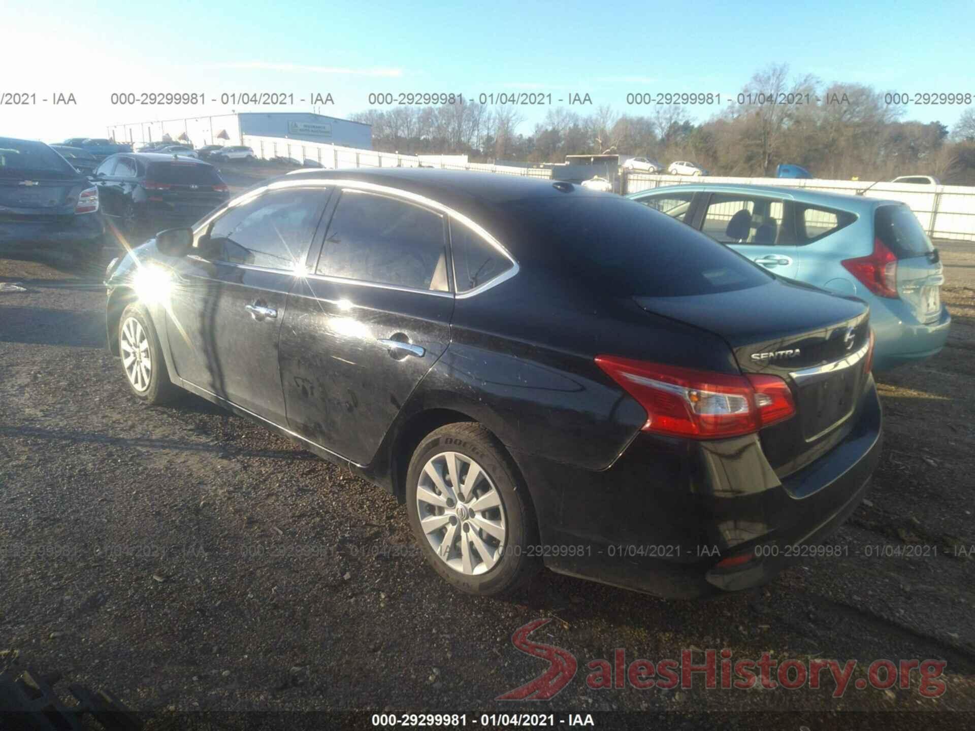 3N1AB7AP3HL704407 2017 NISSAN SENTRA