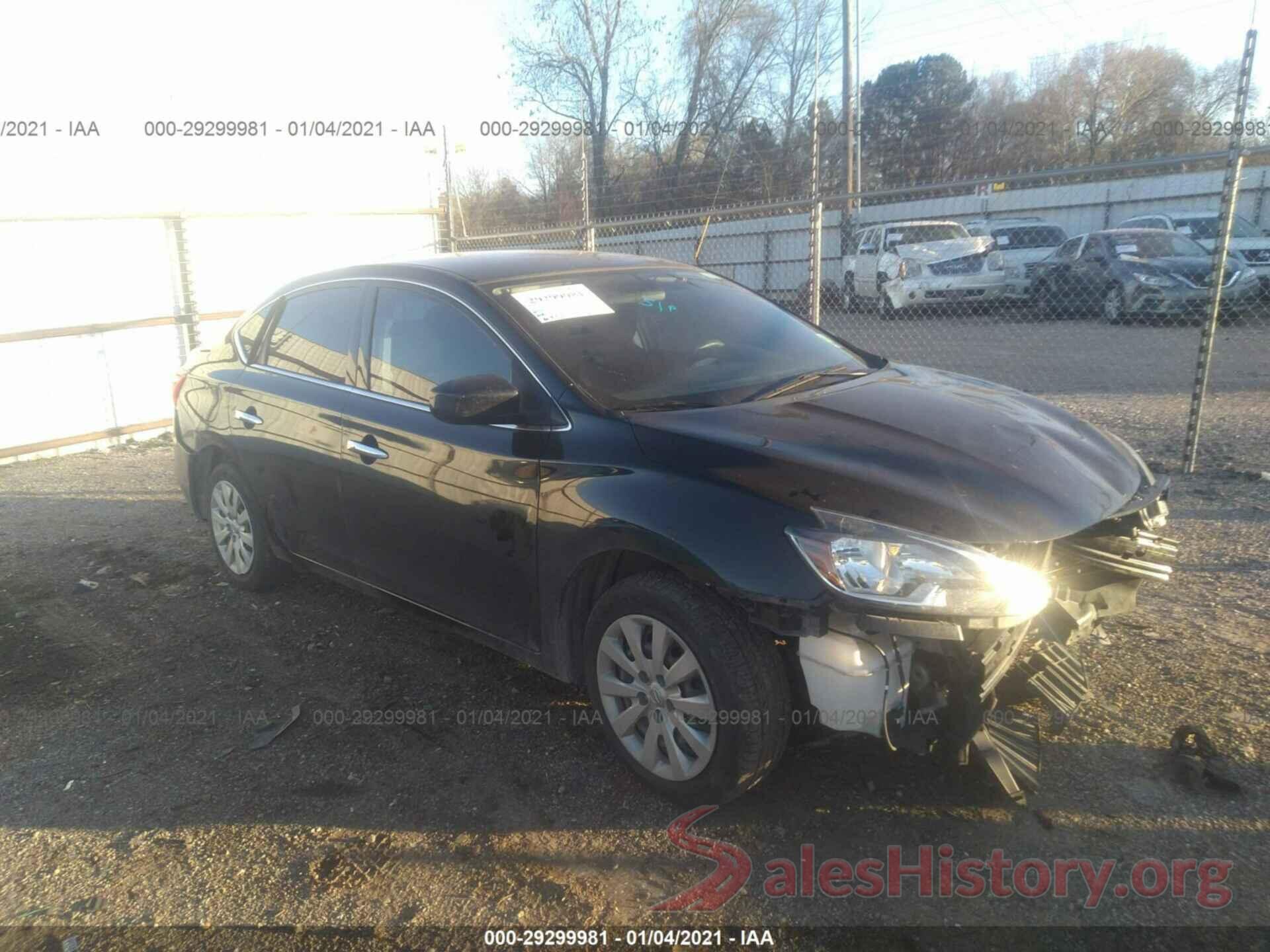 3N1AB7AP3HL704407 2017 NISSAN SENTRA