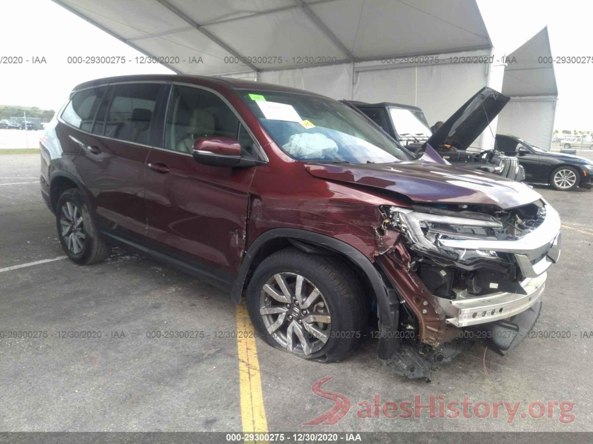 5FNYF5H51KB045564 2019 HONDA PILOT