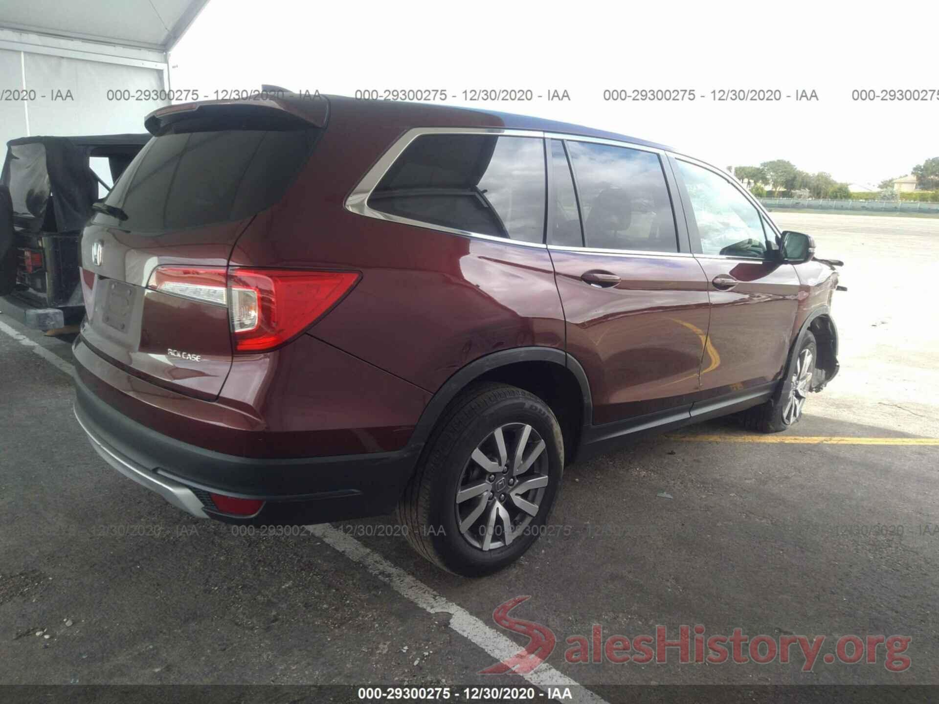 5FNYF5H51KB045564 2019 HONDA PILOT