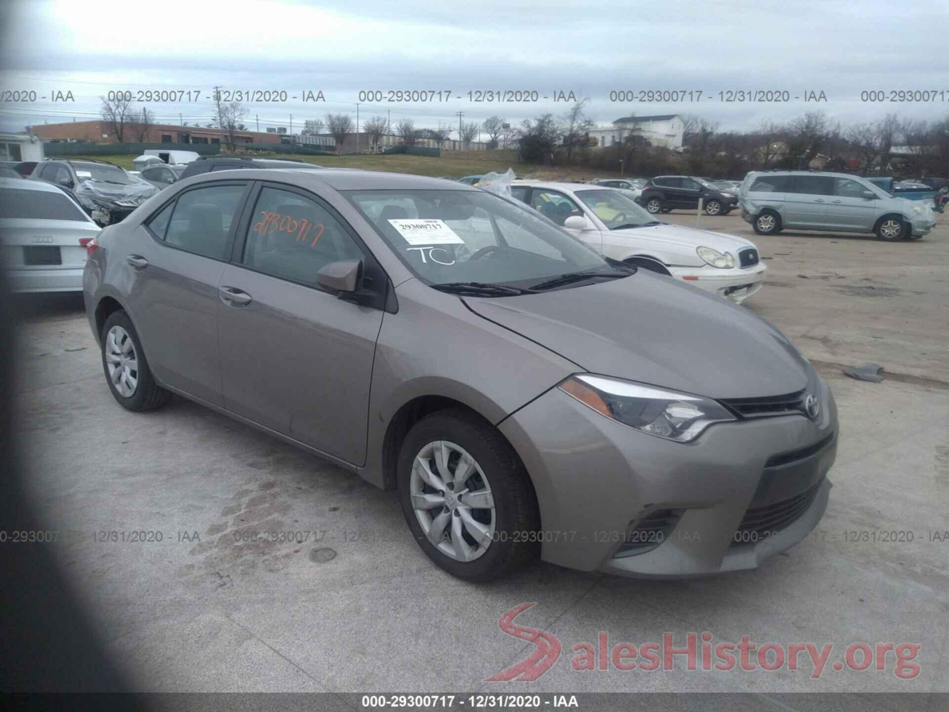 2T1BURHE1GC568016 2016 TOYOTA COROLLA