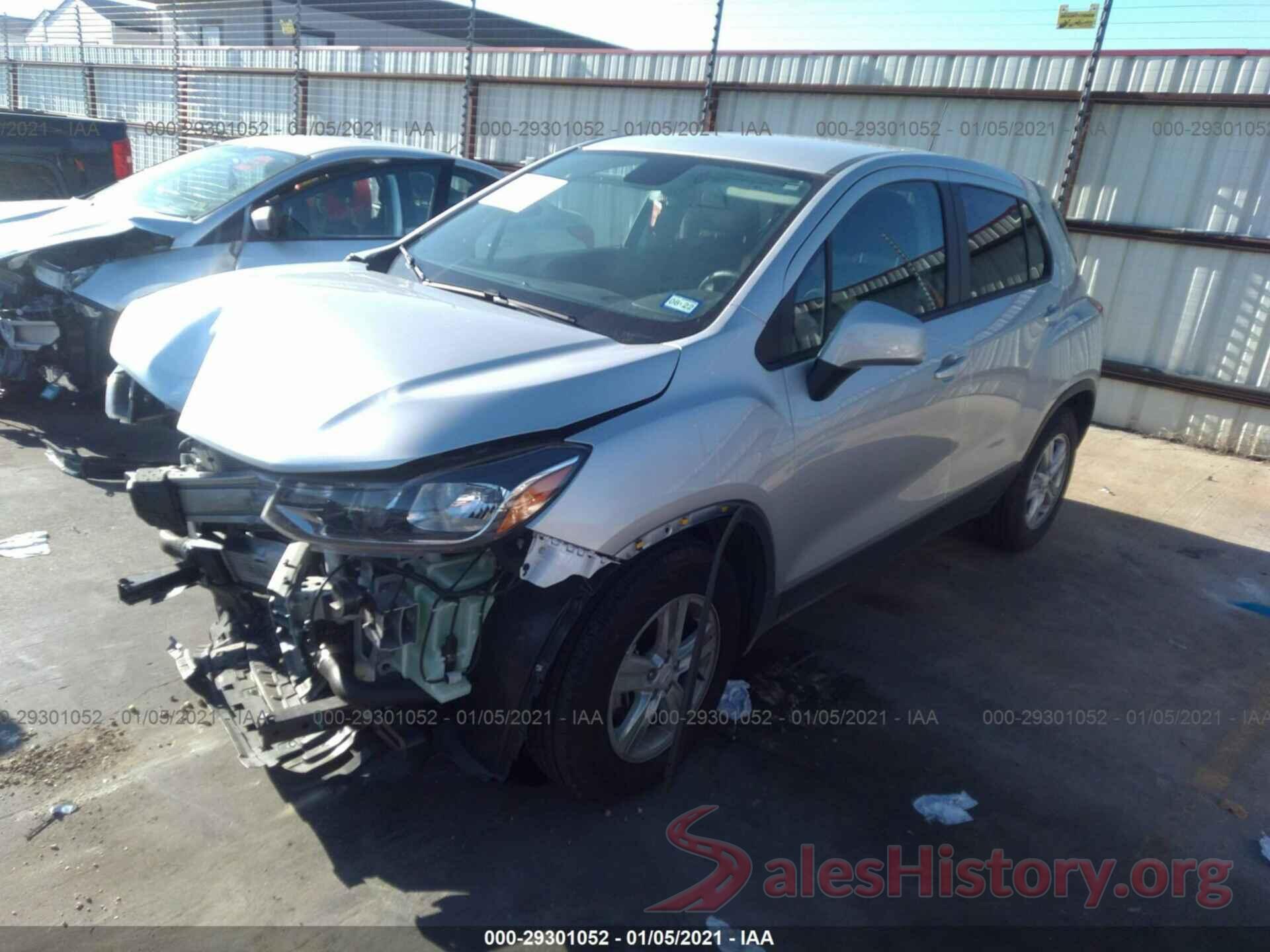 KL7CJKSB7LB034947 2020 CHEVROLET TRAX