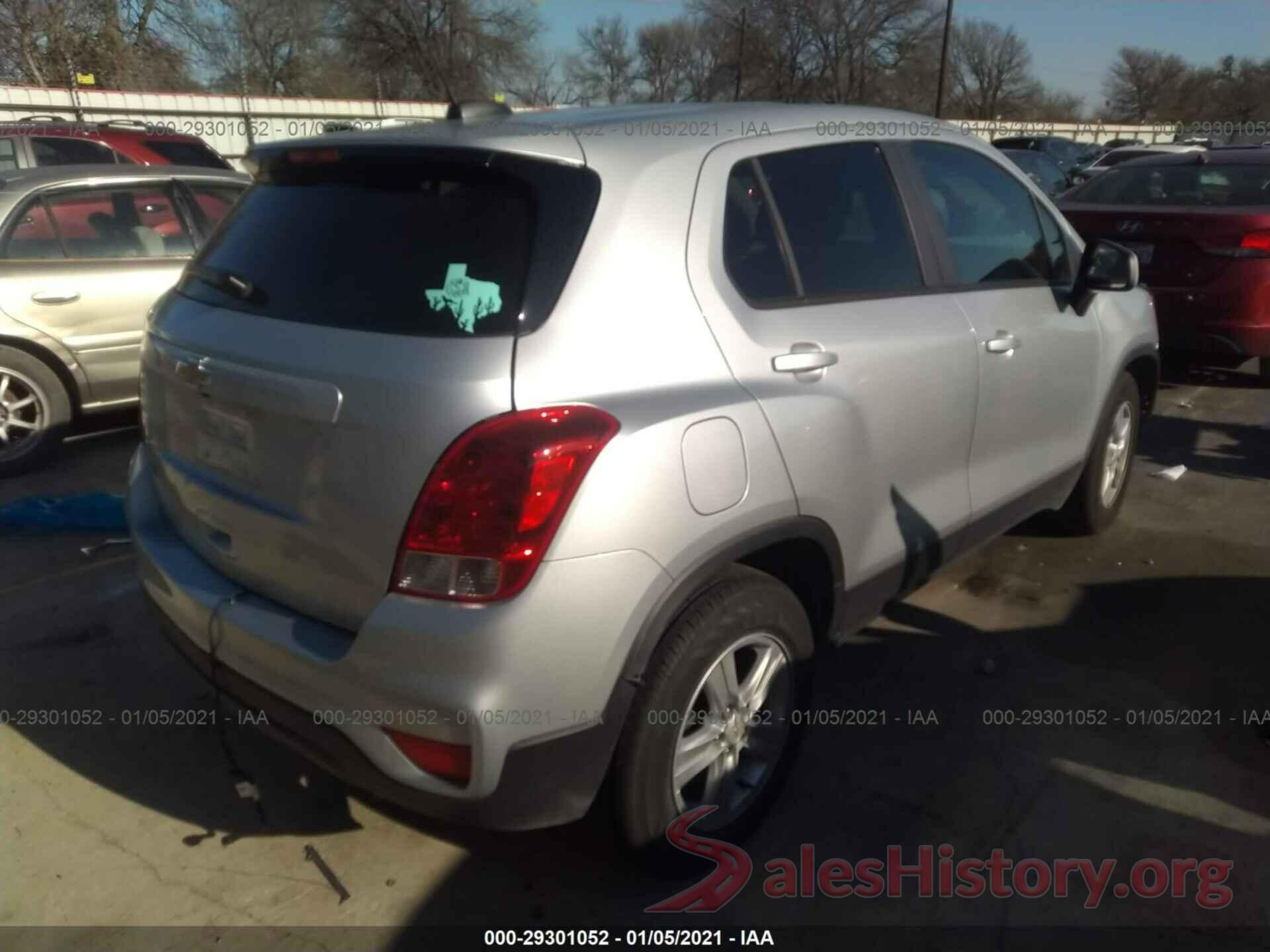 KL7CJKSB7LB034947 2020 CHEVROLET TRAX