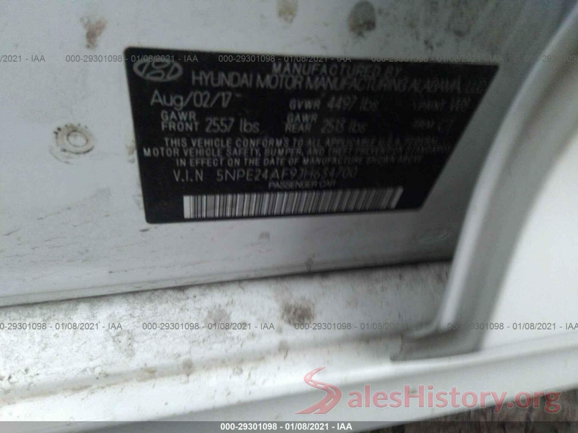 5NPE24AF9JH634700 2018 HYUNDAI SONATA