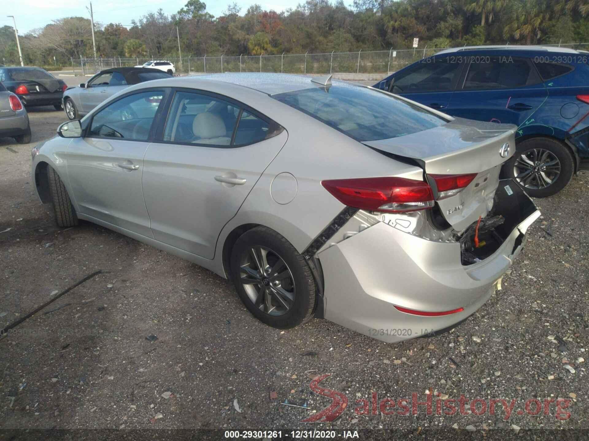 5NPD84LF7HH197393 2017 HYUNDAI ELANTRA