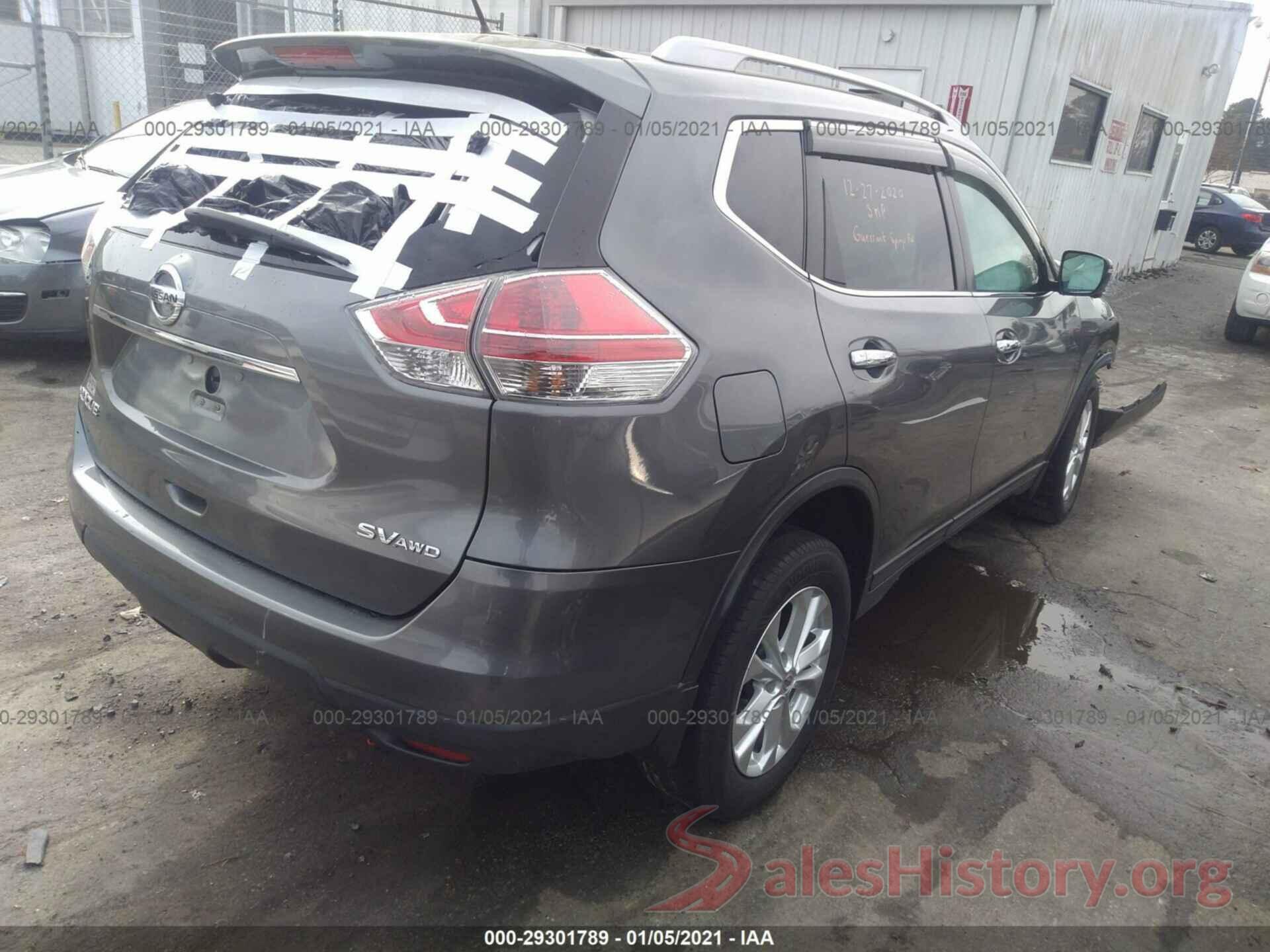 5N1AT2MV5GC841751 2016 NISSAN ROGUE