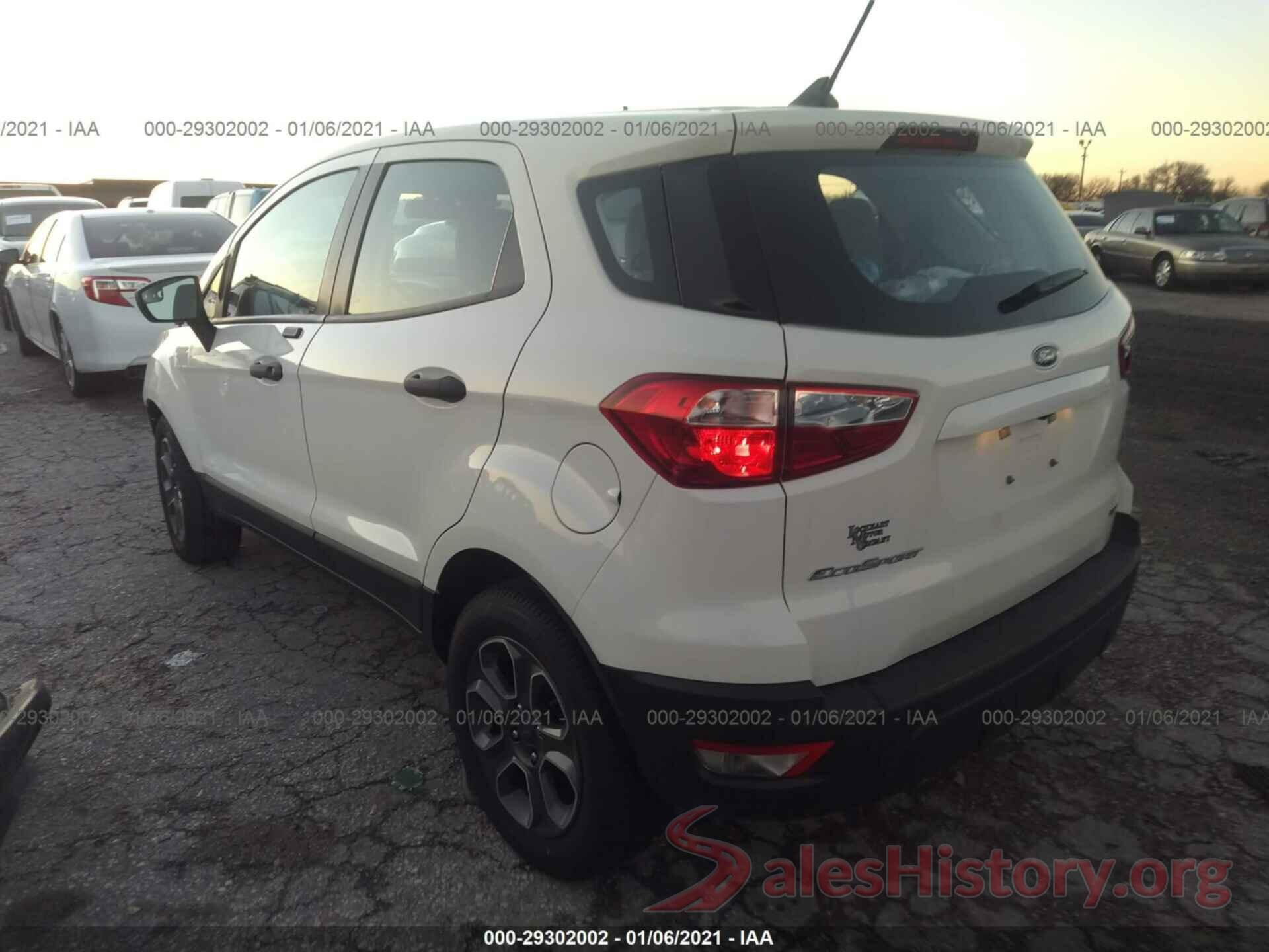 MAJ3S2FE6LC333561 2020 FORD ECOSPORT