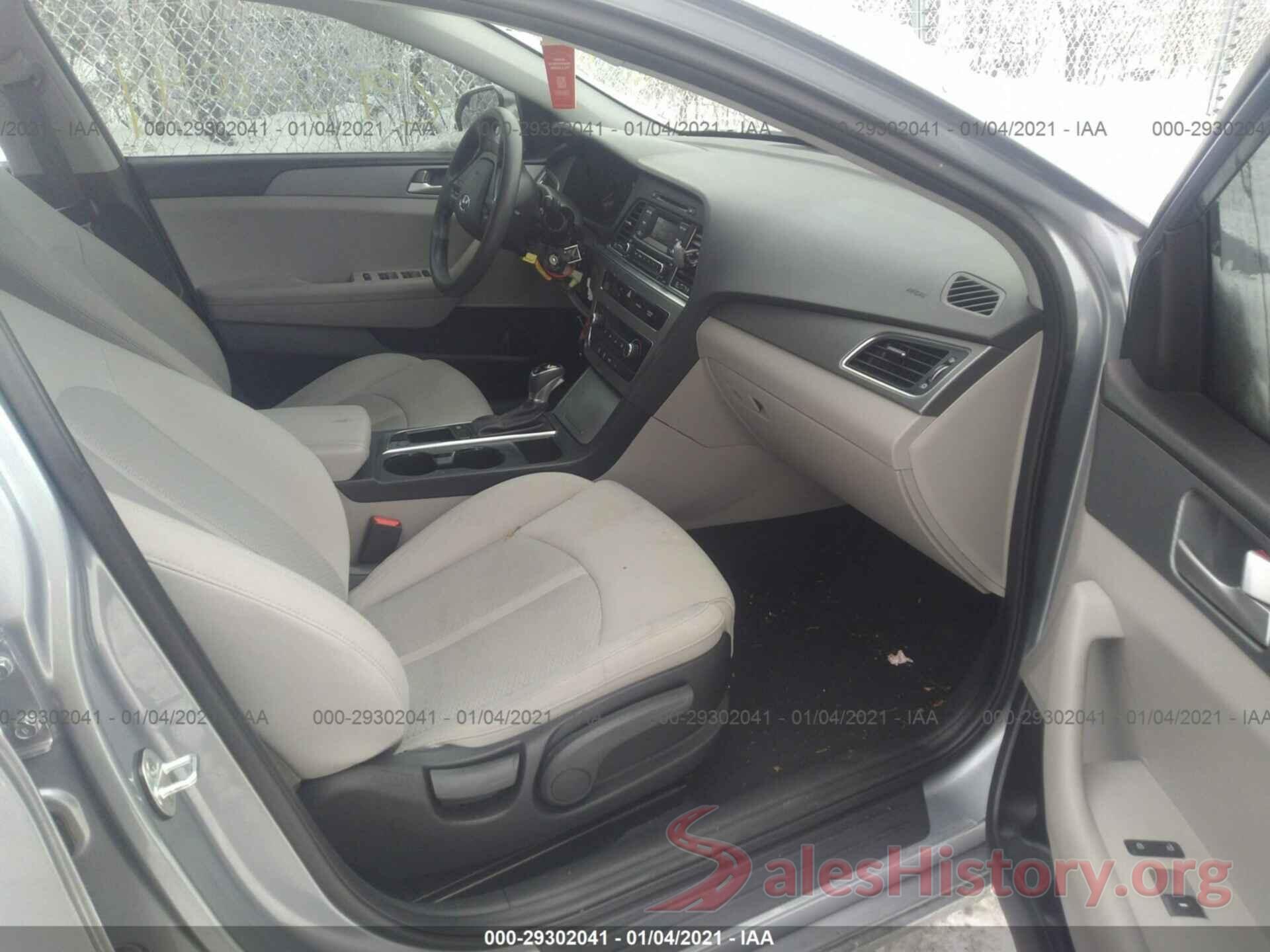 5NPE24AFXHH530436 2017 HYUNDAI SONATA