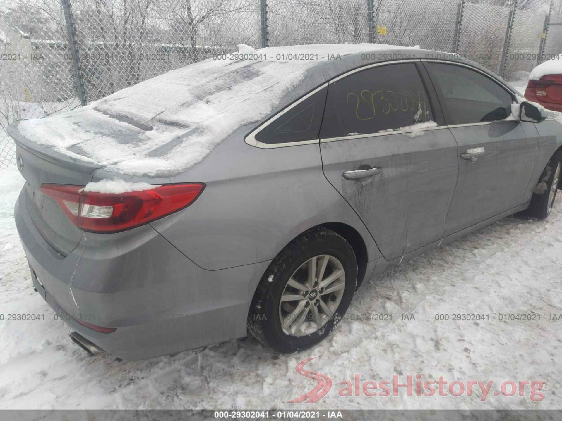 5NPE24AFXHH530436 2017 HYUNDAI SONATA