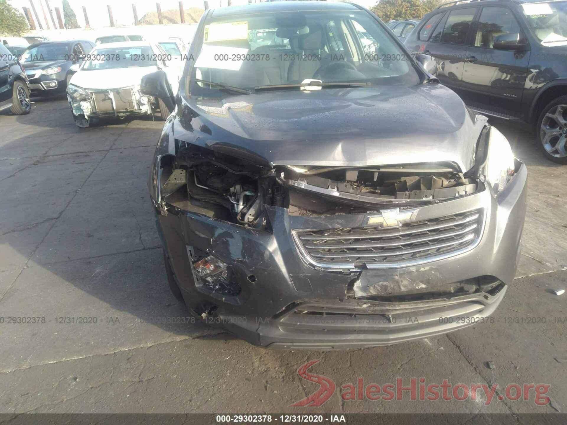 3GNCJKSB2GL257038 2016 CHEVROLET TRAX