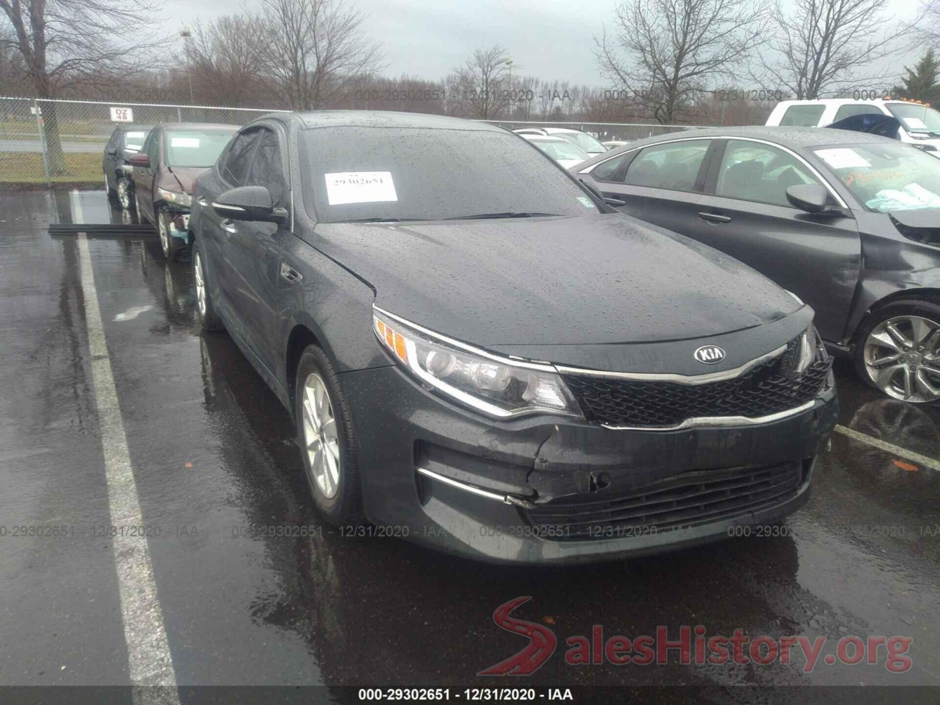 KNAGT4L30G5084088 2016 KIA OPTIMA