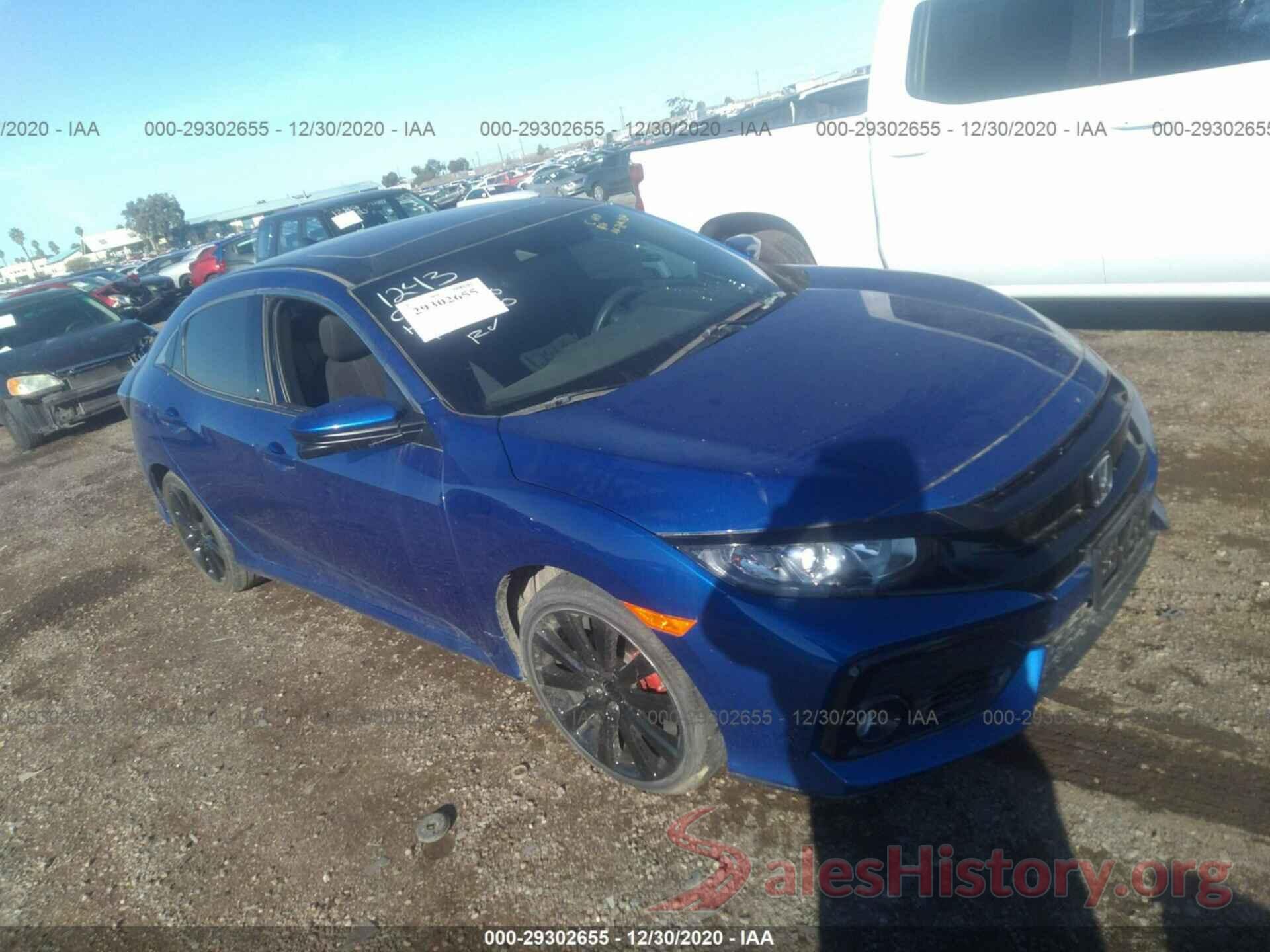 SHHFK7H68KU409565 2019 HONDA CIVIC HATCHBACK