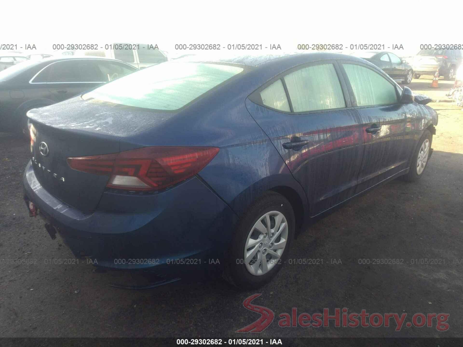 5NPD74LF8LH511547 2020 HYUNDAI ELANTRA