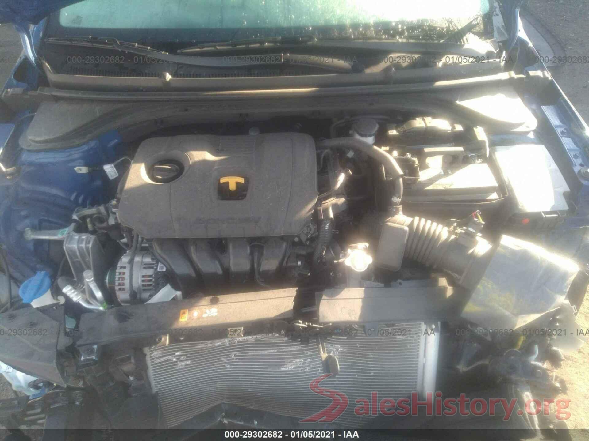 5NPD74LF8LH511547 2020 HYUNDAI ELANTRA