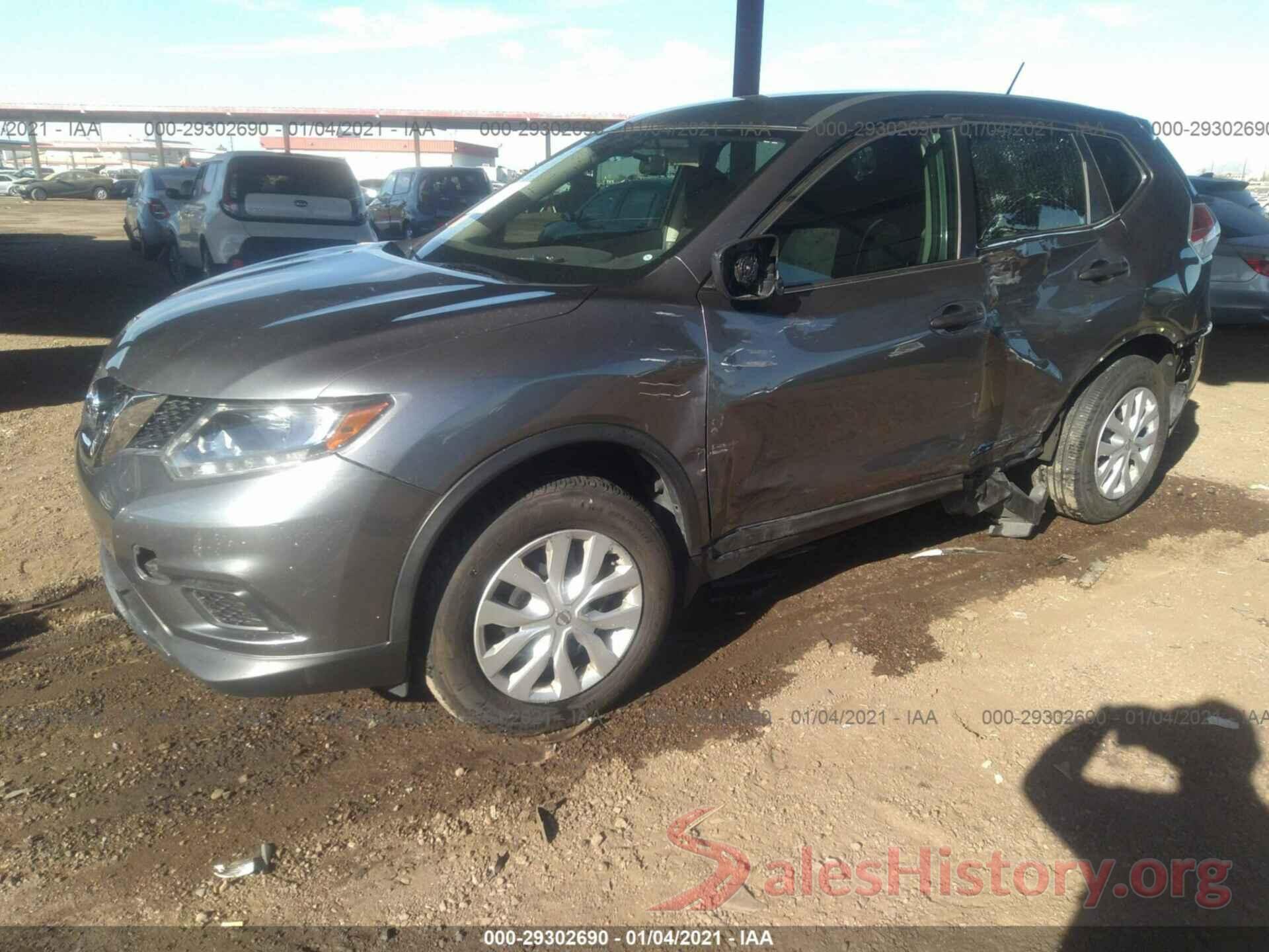 5N1AT2MV6GC912097 2016 NISSAN ROGUE