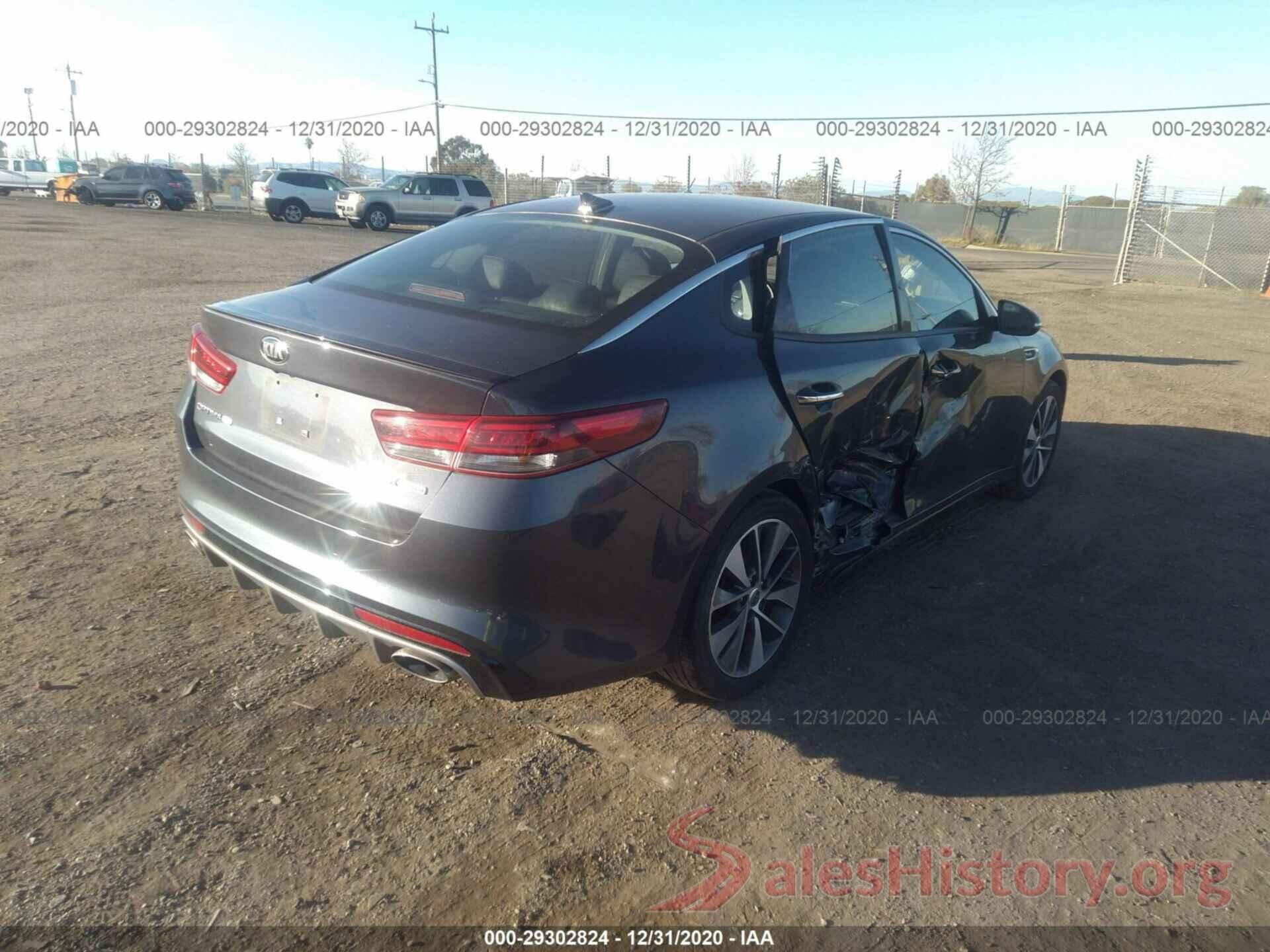 5XXGW4L20GG041884 2016 KIA OPTIMA