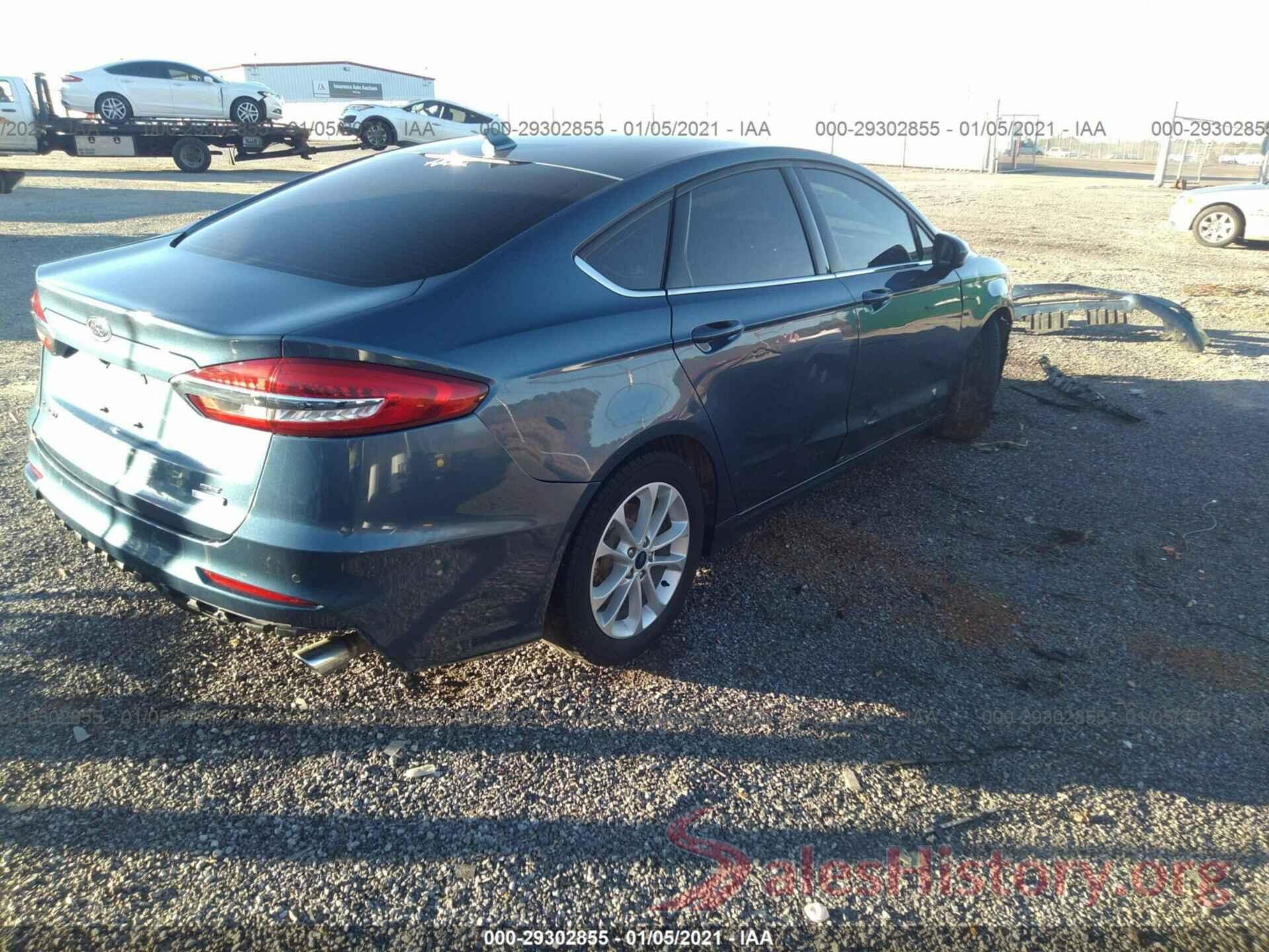 3FA6P0HD5KR161403 2019 FORD FUSION