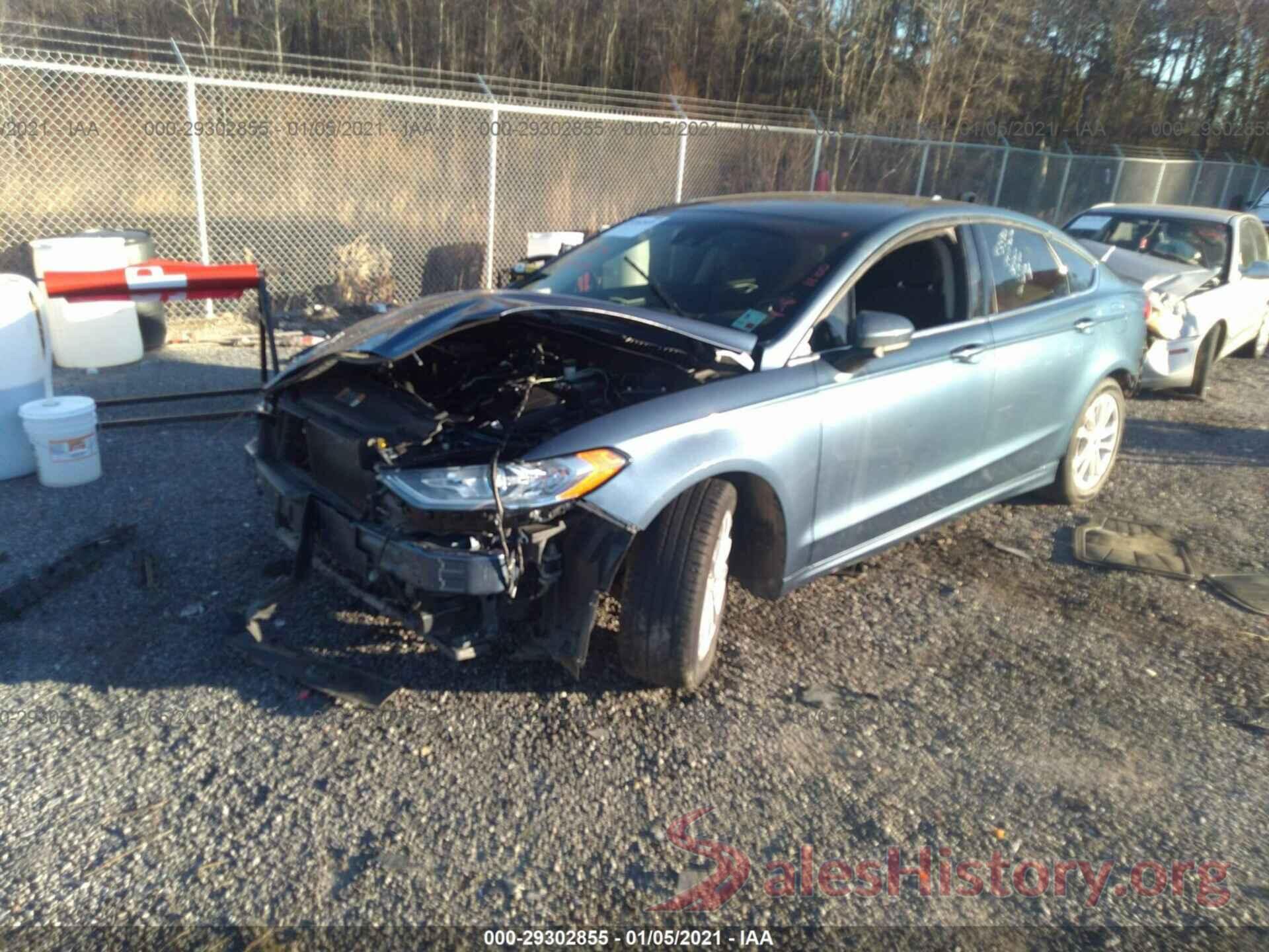 3FA6P0HD5KR161403 2019 FORD FUSION