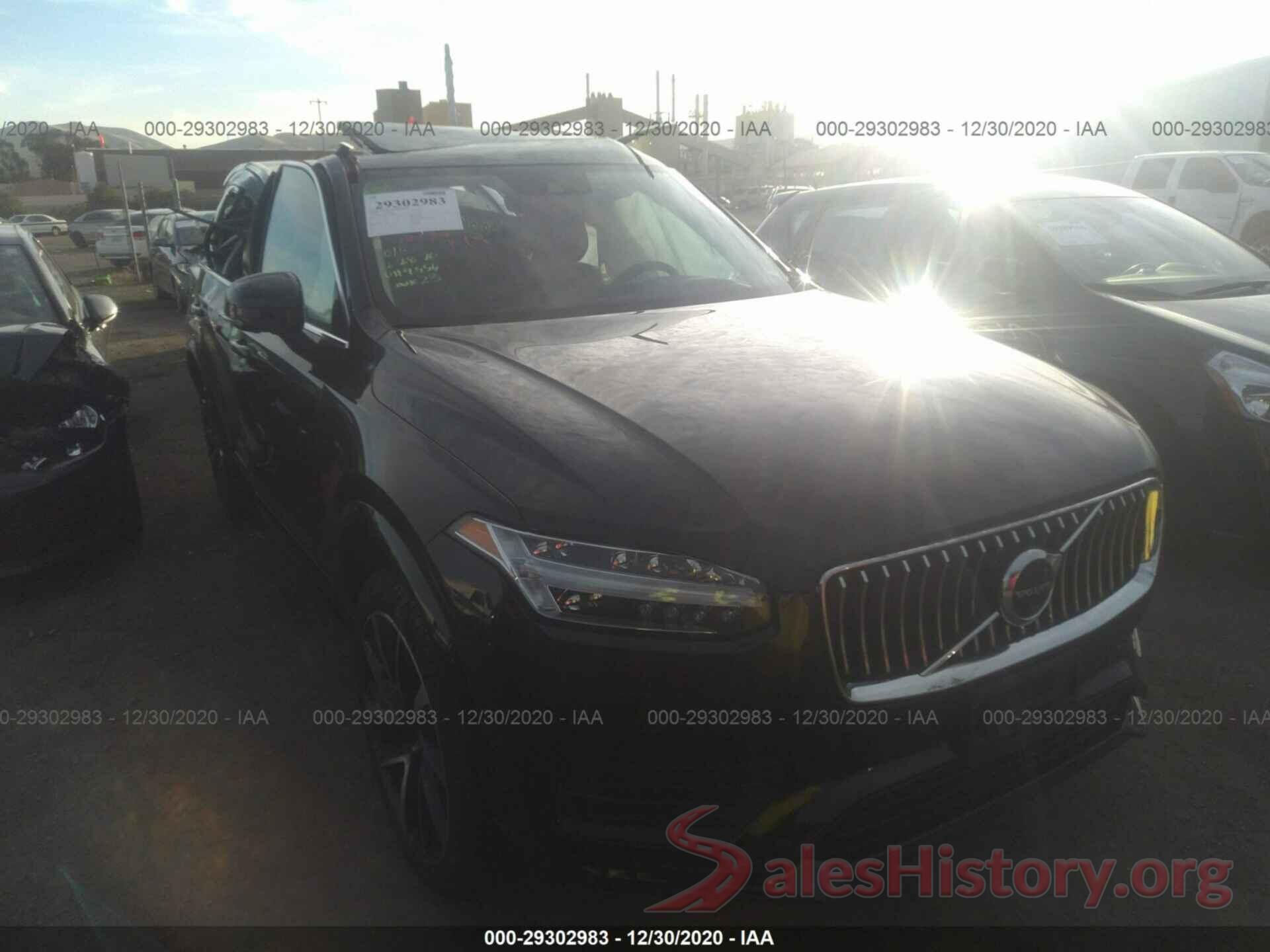 YV4A22PK7L1599556 2020 VOLVO XC90