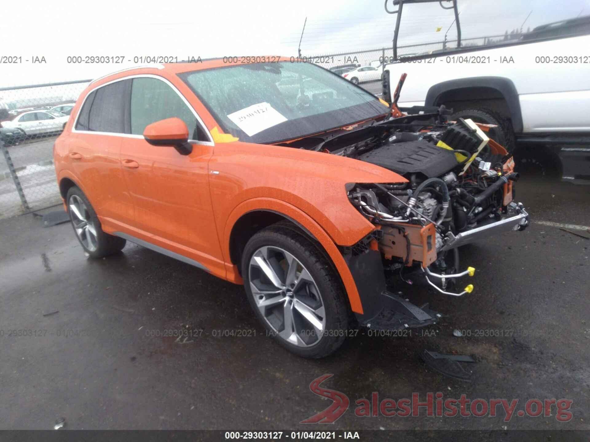 WA1EECF39L1122018 2020 AUDI Q3