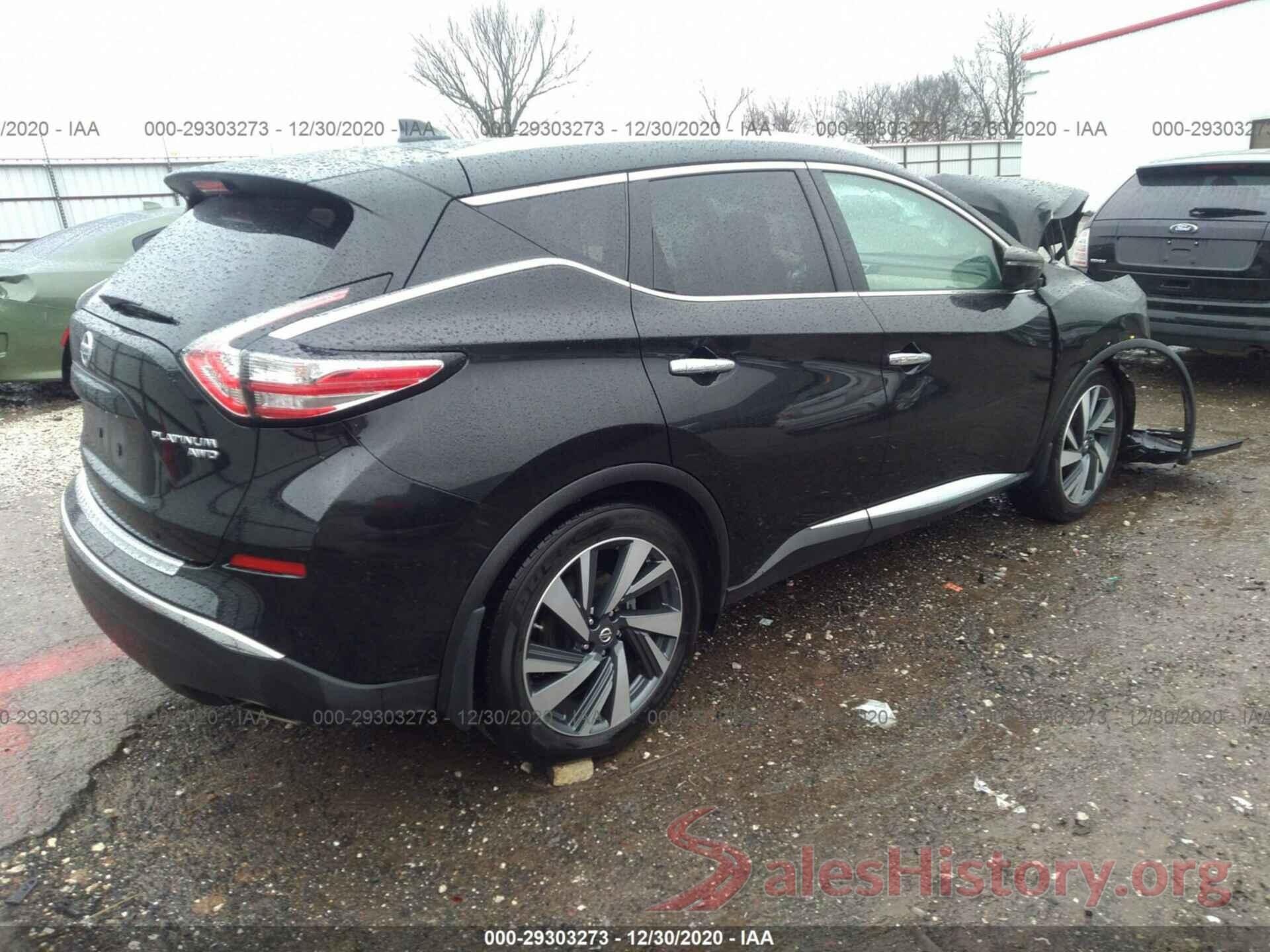 5N1AZ2MH2JN203011 2018 NISSAN MURANO