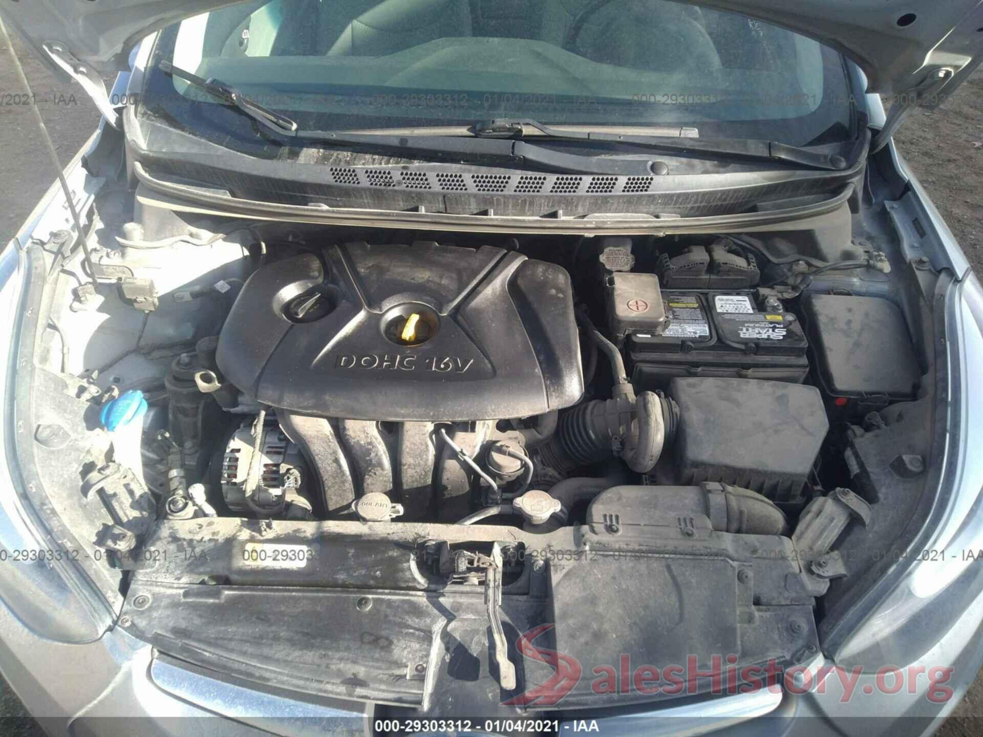 5NPDH4AE9GH692171 2016 HYUNDAI ELANTRA