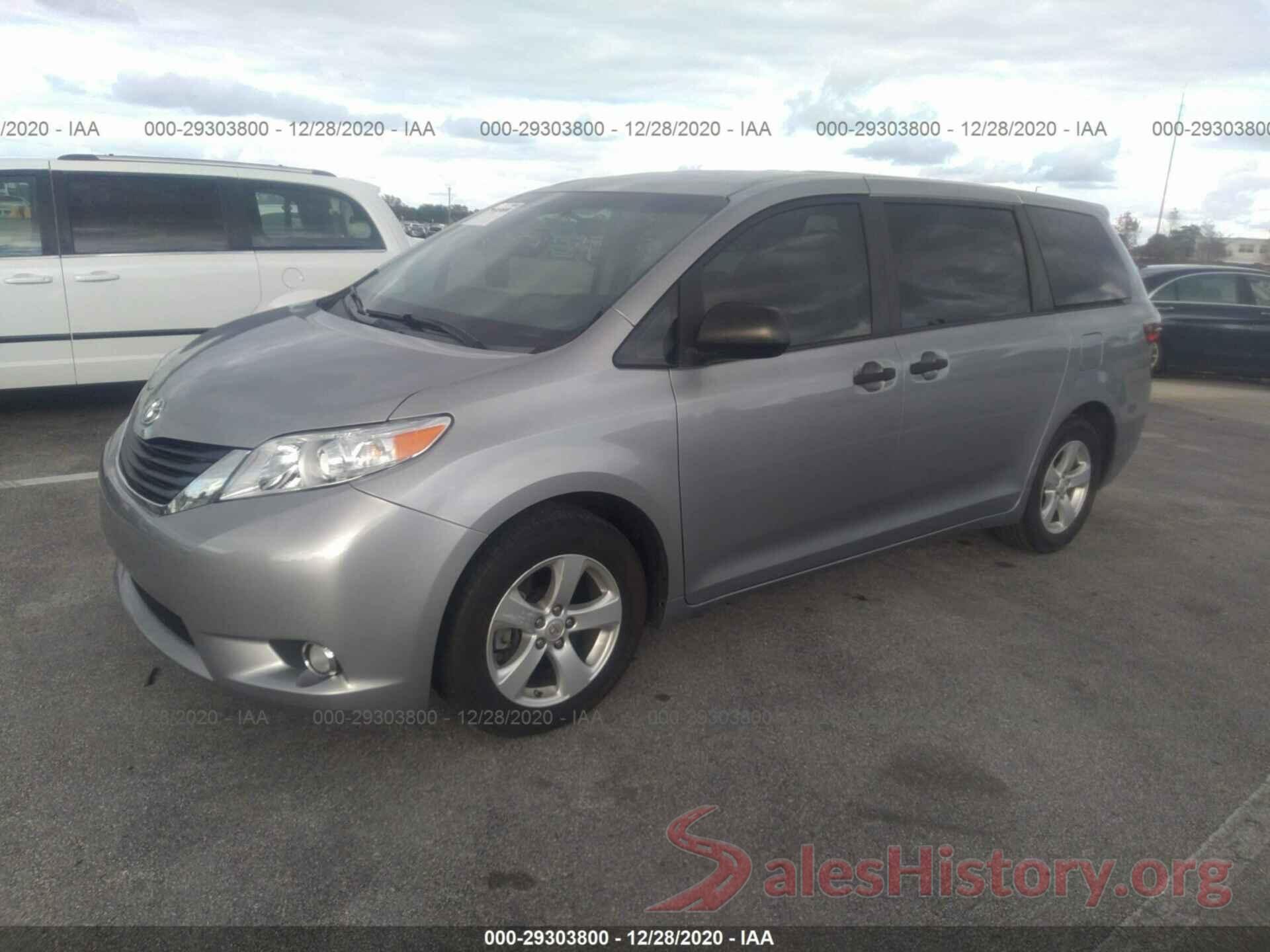 5TDZK3DC2GS697606 2016 TOYOTA SIENNA