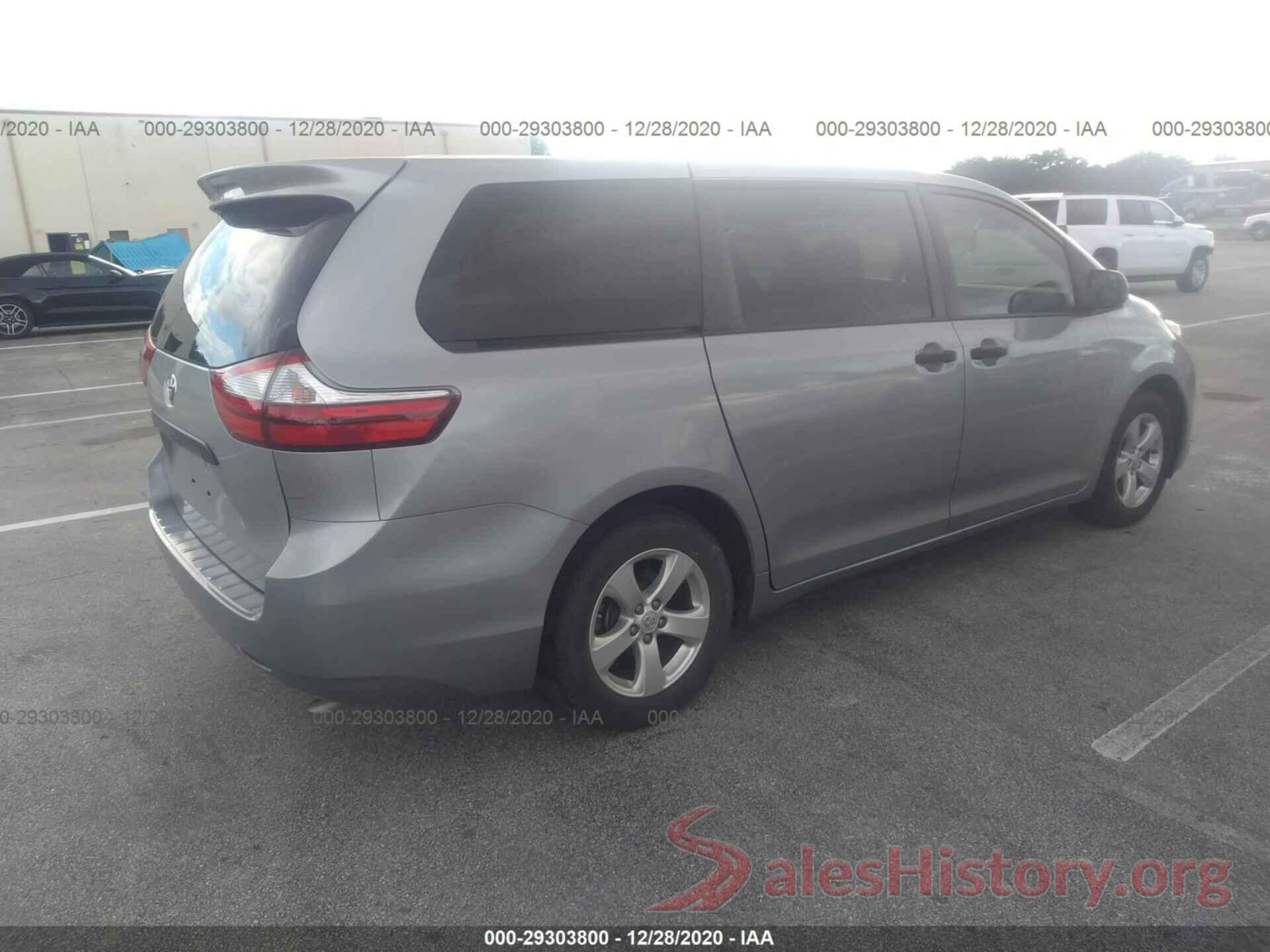 5TDZK3DC2GS697606 2016 TOYOTA SIENNA