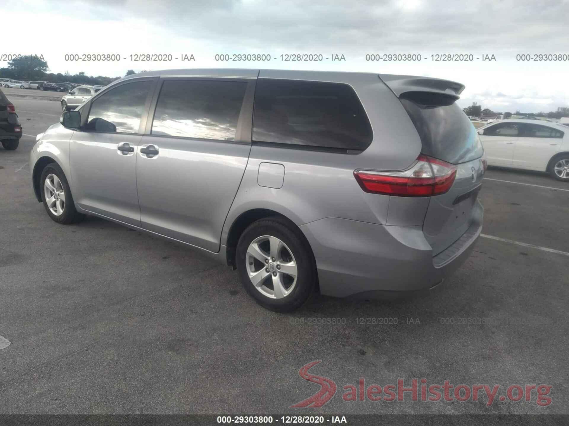 5TDZK3DC2GS697606 2016 TOYOTA SIENNA