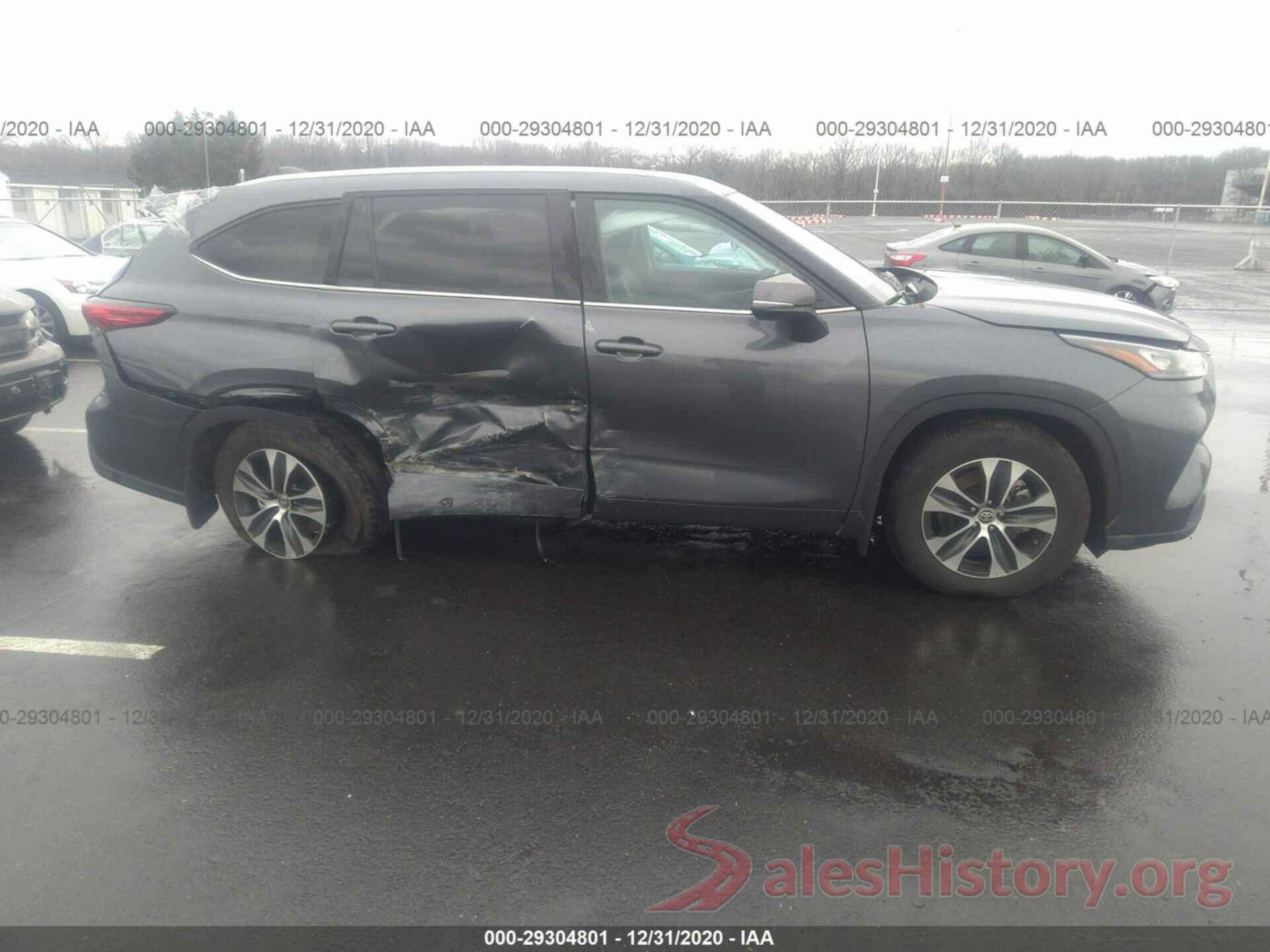 5TDGZRBH3LS511862 2020 TOYOTA HIGHLANDER