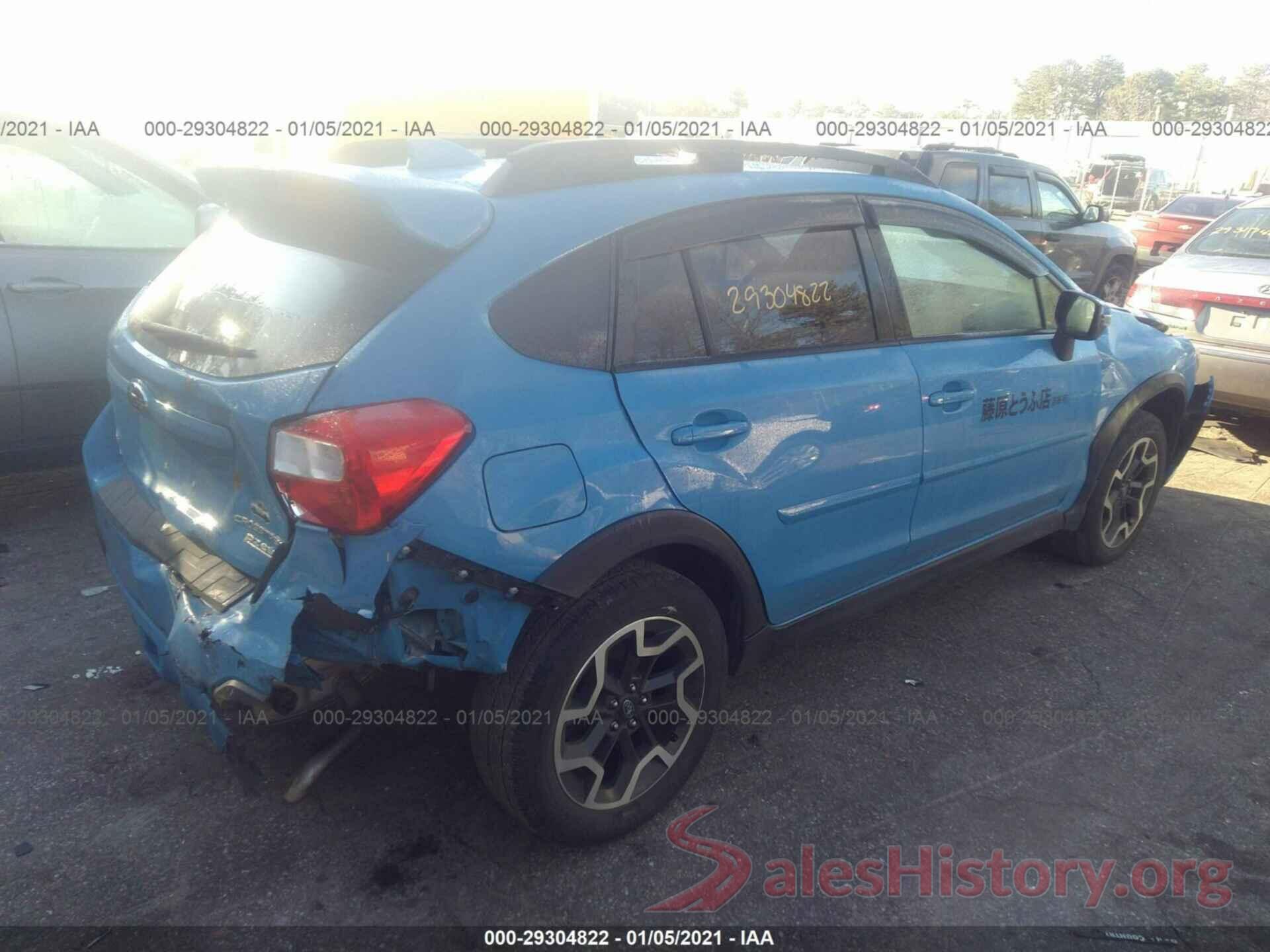 JF2GPALC3G8268253 2016 SUBARU CROSSTREK