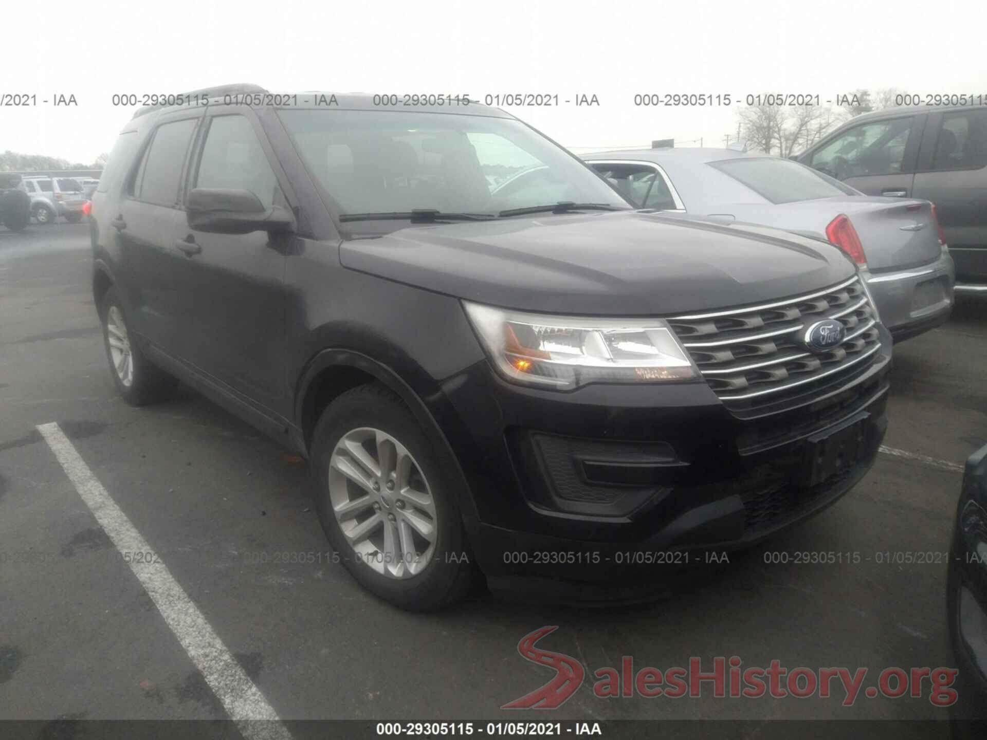 1FM5K7B89GGA92783 2016 FORD EXPLORER