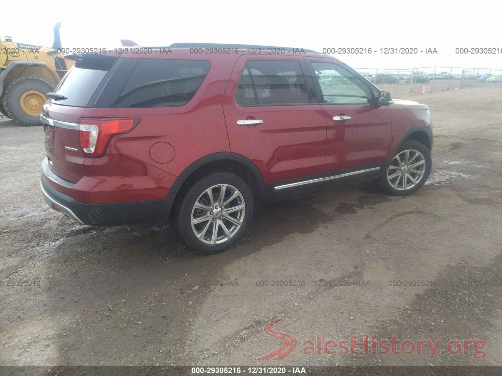 1FM5K7F89GGA29760 2016 FORD EXPLORER