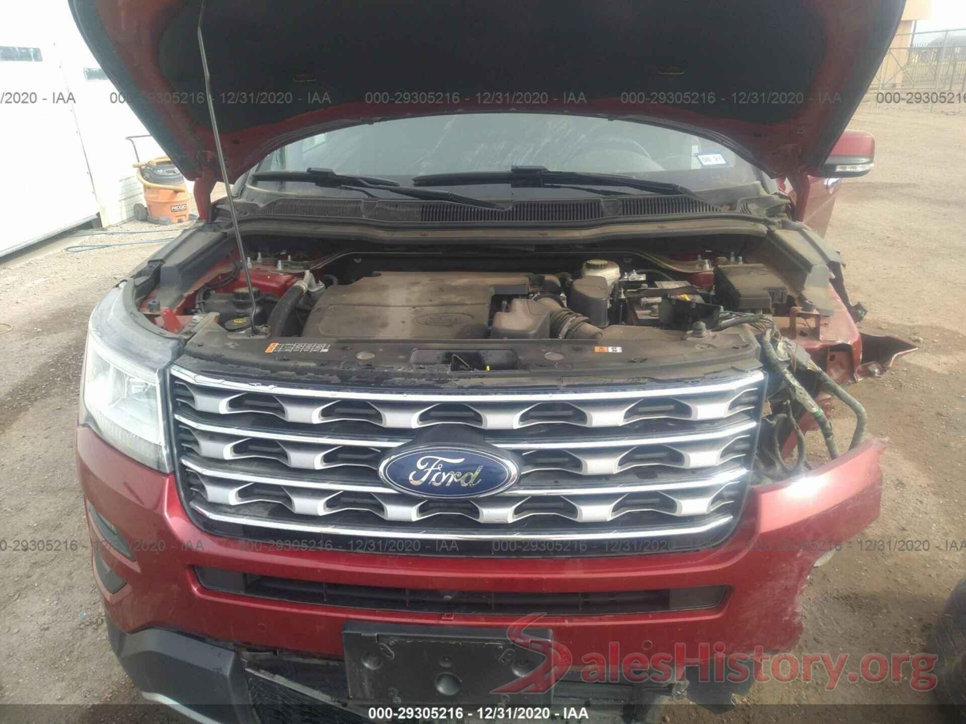 1FM5K7F89GGA29760 2016 FORD EXPLORER