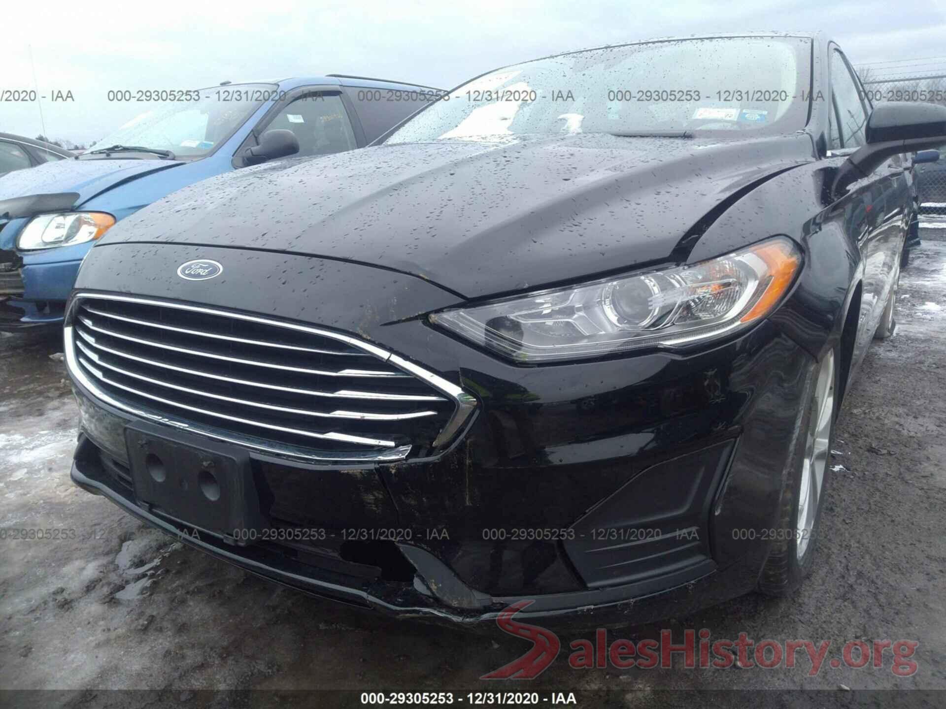 3FA6P0LU2KR100646 2019 FORD FUSION HYBRID